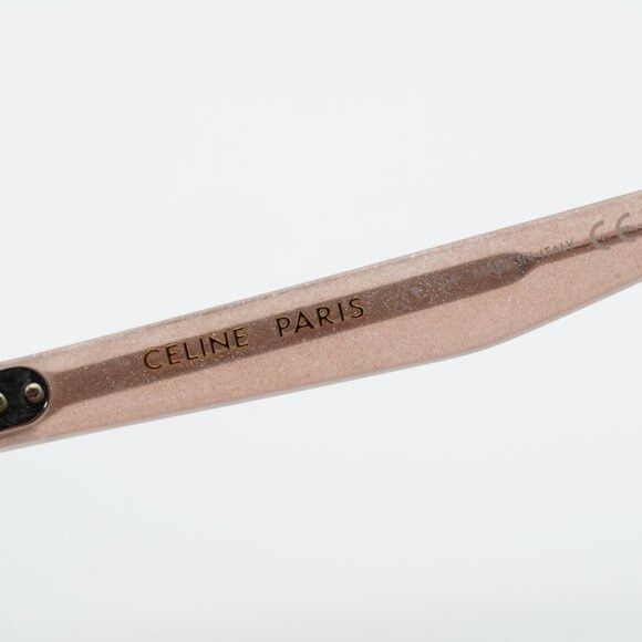 Celine Celine CL50116I 074 Eyeglasses Pink with Glitter 52mm Square Size ONE SIZE - 10 Thumbnail