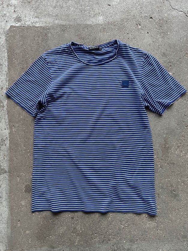 Acne Studios Acne Studios striped “Nele Face” PSS18 tee Size US M / EU 48-50 / 2 - 2 Thumbnail