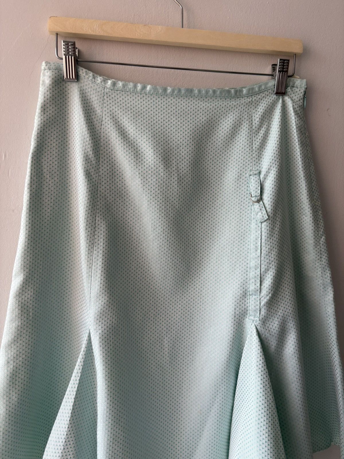 Vintage y2k lux cotton skirt Size 26" / US 2 / IT 38 - 11 Thumbnail