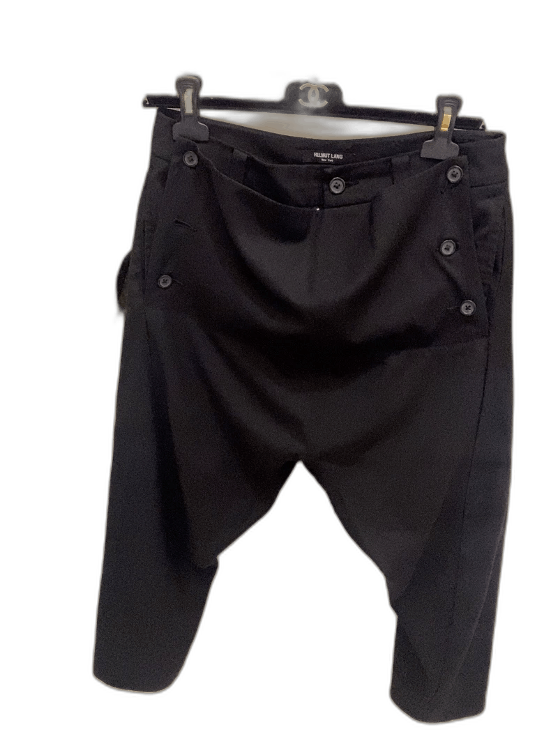 Balenciaga Stylish Black 8-Part Pants for Comfort Size US 30 / EU 46 - 1 Thumbnail