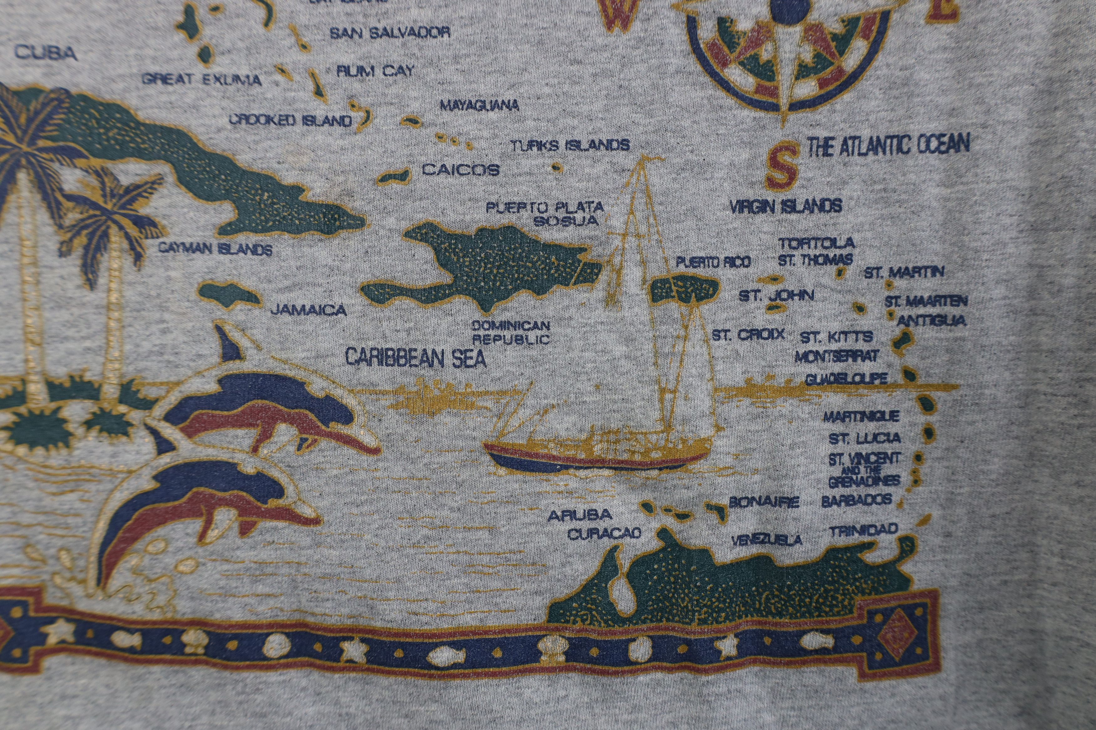Vintage Vintage 90s Streetwear St Thomas US Virgin Islands T-Shirt Size US M / EU 48-50 / 2 - 6 Thumbnail