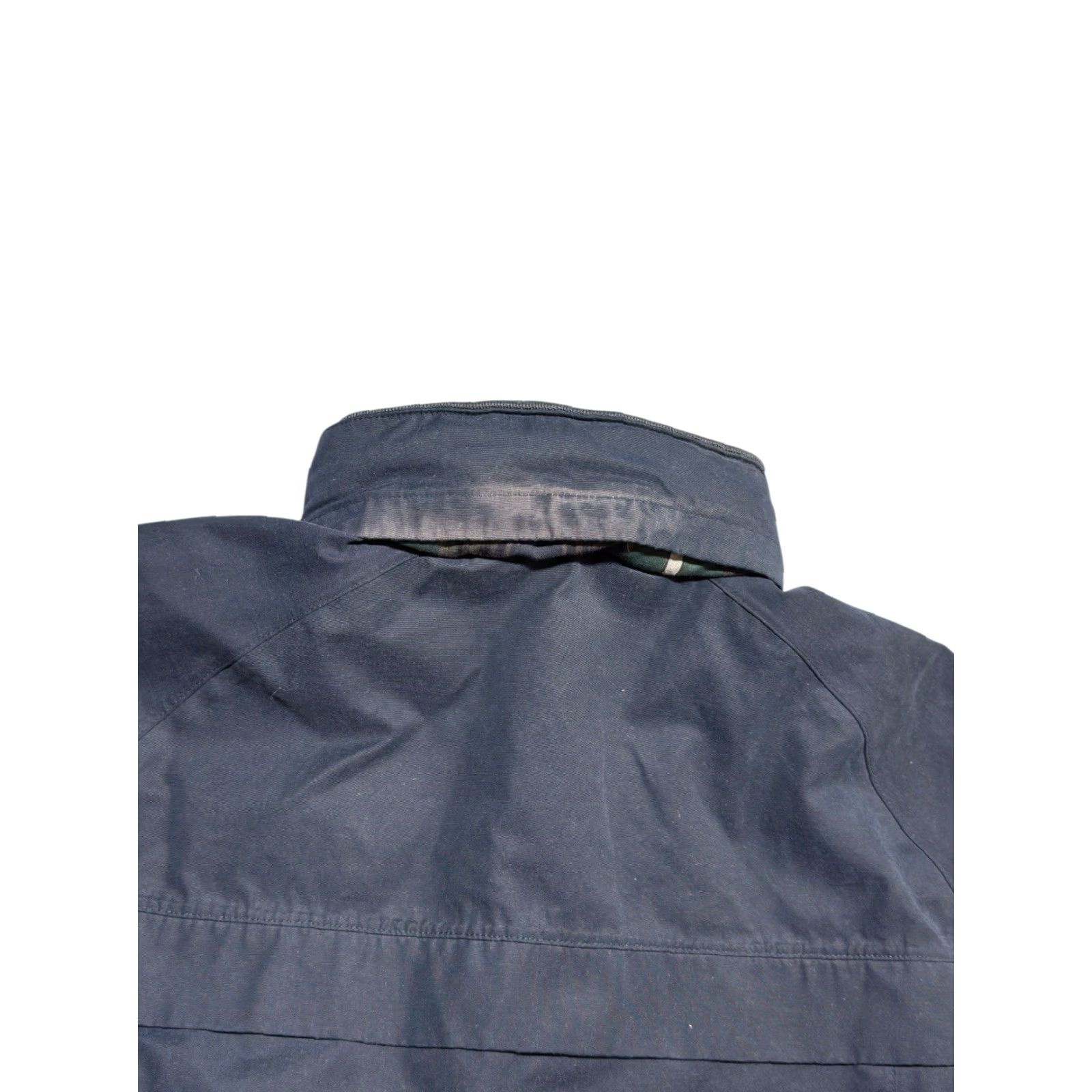 Pendleton Pendleton Sz XL Rain Trench Coat Black Jacket Full Zip Snap Hideaway Hood Size XL / US 12-14 / IT 48-50 - 3 Thumbnail