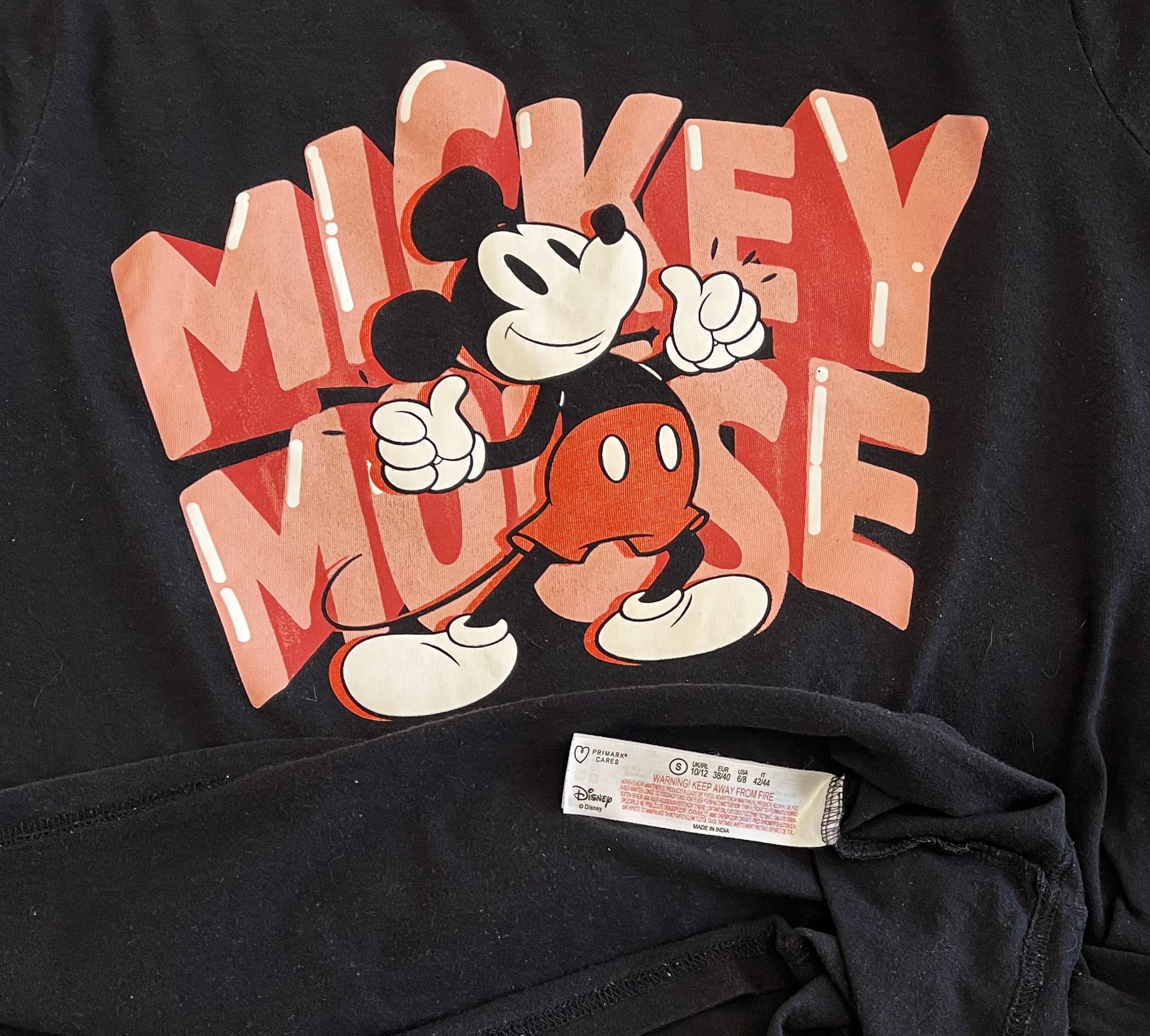 Disney × Vintage MICKEY MOUSE Disney Vintage T-Shirts Size US S / EU 44-46 / 1 - 5 Thumbnail