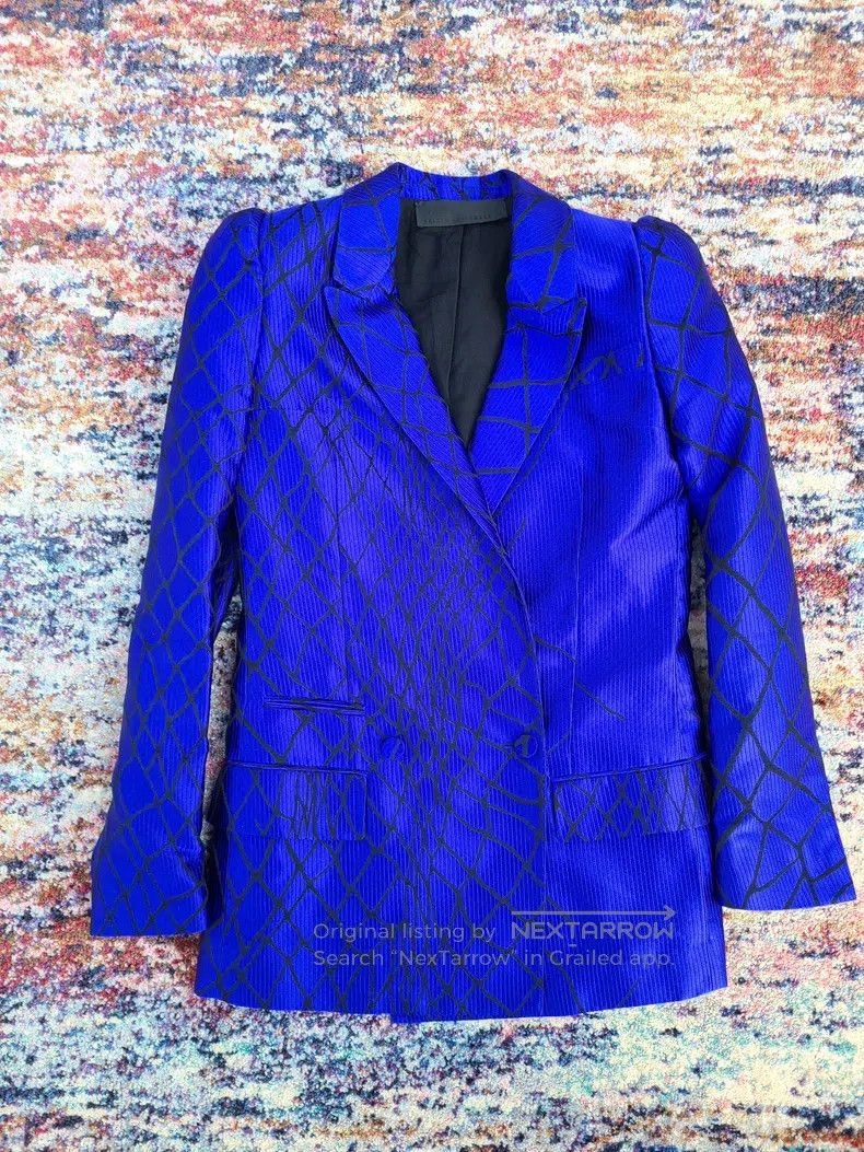 Haider Ackermann Haider Ackermann Showpiece Real Embroidered Jacket Size M / US 6-8 / IT 42-44 - 3 Thumbnail