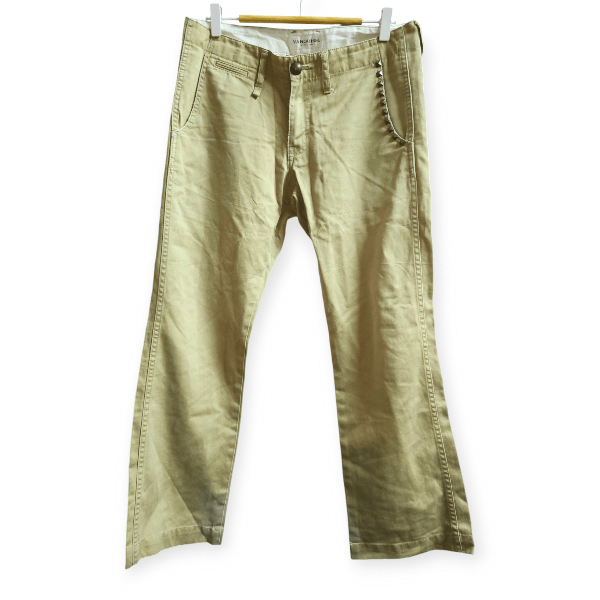 Hysteric Glamour × Japanese Brand × Vanquish Chino Workwear Flare Spike Pant Size US 32 / EU 48 - 2 Thumbnail