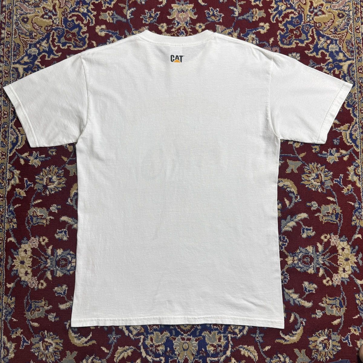 West Coast Choppers 21x29.5 Vintage Caterpillar x Orange County Choppers Y2K tee Size US M / EU 48-50 / 2 - 5 Thumbnail