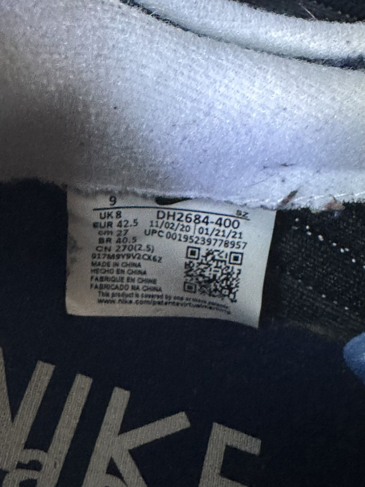 Sacai Nike LD Waffle Sacai Fragment Blue Void Size US 9 / EU 42 - 14 Thumbnail