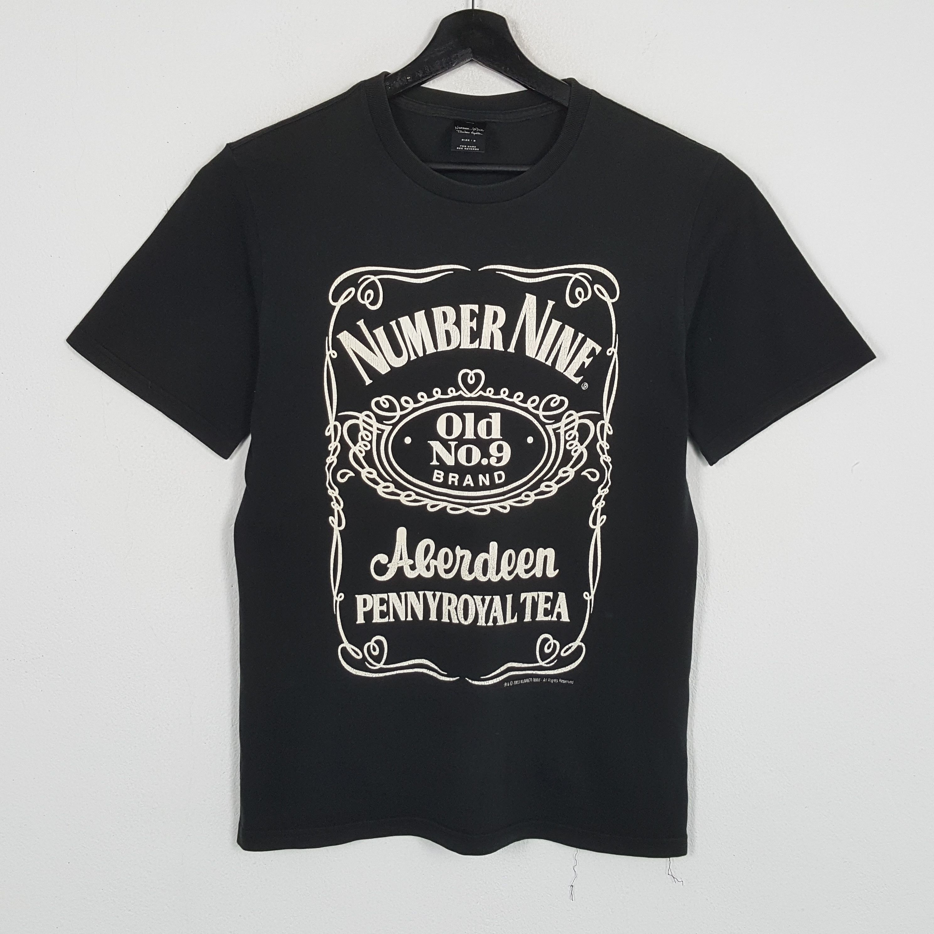 Number (N)ine NUMBER (N)INE Japanese Brand Designer Tshirt Size US S / EU 44-46 / 1 - 1 Thumbnail