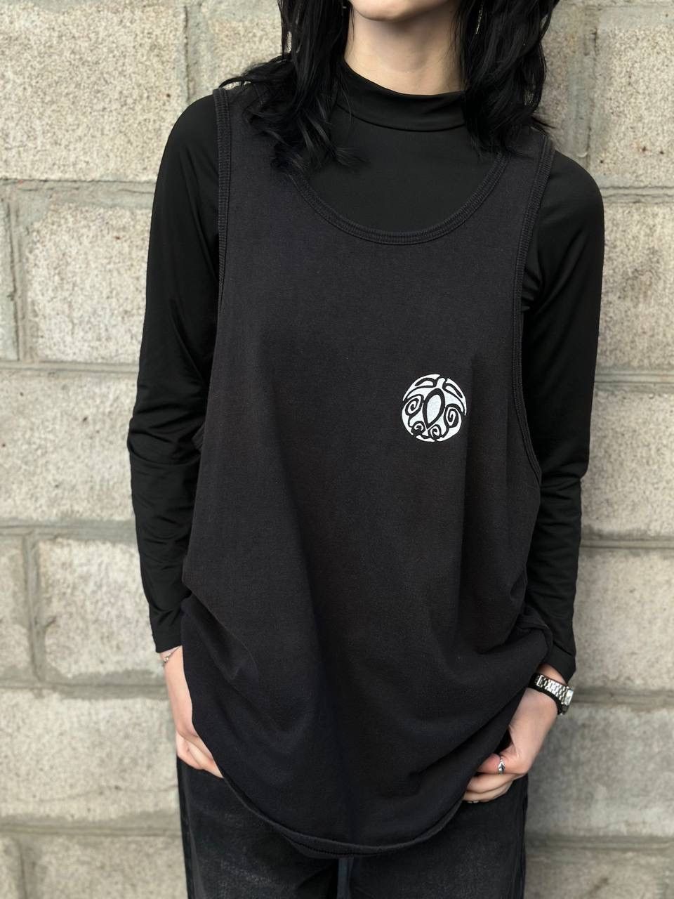 Band Tees VTG Band Lindsay Design Tank Top Sleeves Size L Y2K 00s USA Size US L / EU 52-54 / 3 - 3 Thumbnail