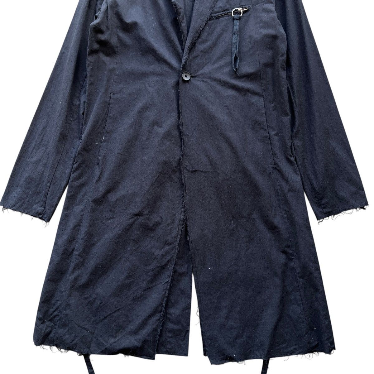 AKM Ask Yy ACotton Shirt Long Coat Made In Japan - Size M Size US M / EU 48-50 / 2 - 8 Thumbnail