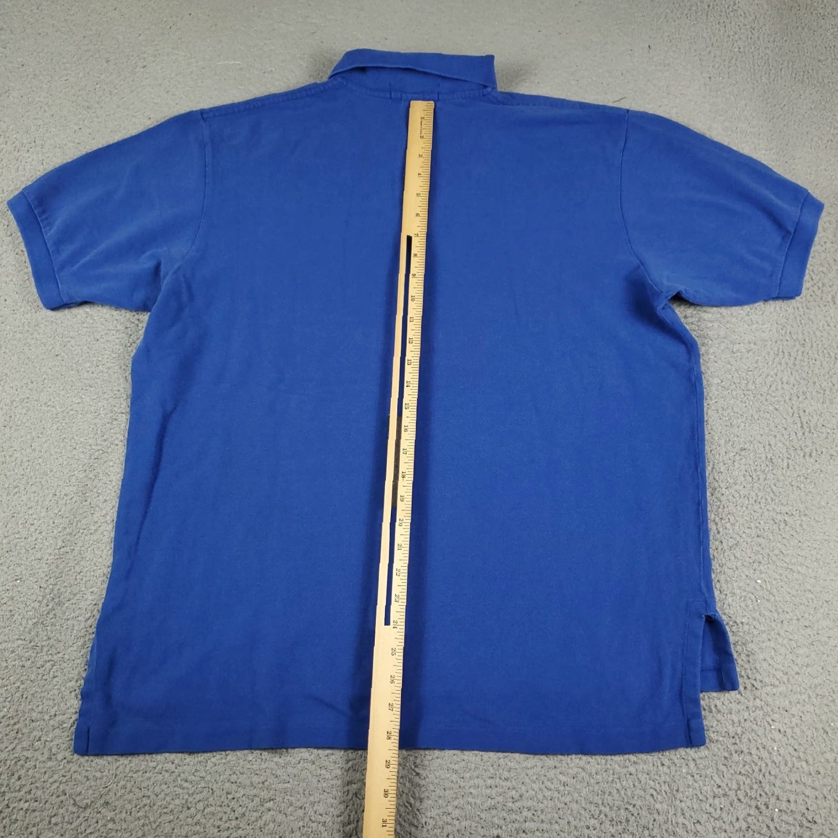Ralph Lauren VINTAGE Ralph Lauren Polo Shirt Mens Size XL Blue Pony Casual Short Sleeve Shirt Regular Adult XL Blue Polo Ralph Lauren Big Pony 90s Sports Mens Size US XL / EU 56 / 4 - 5 Thumbnail