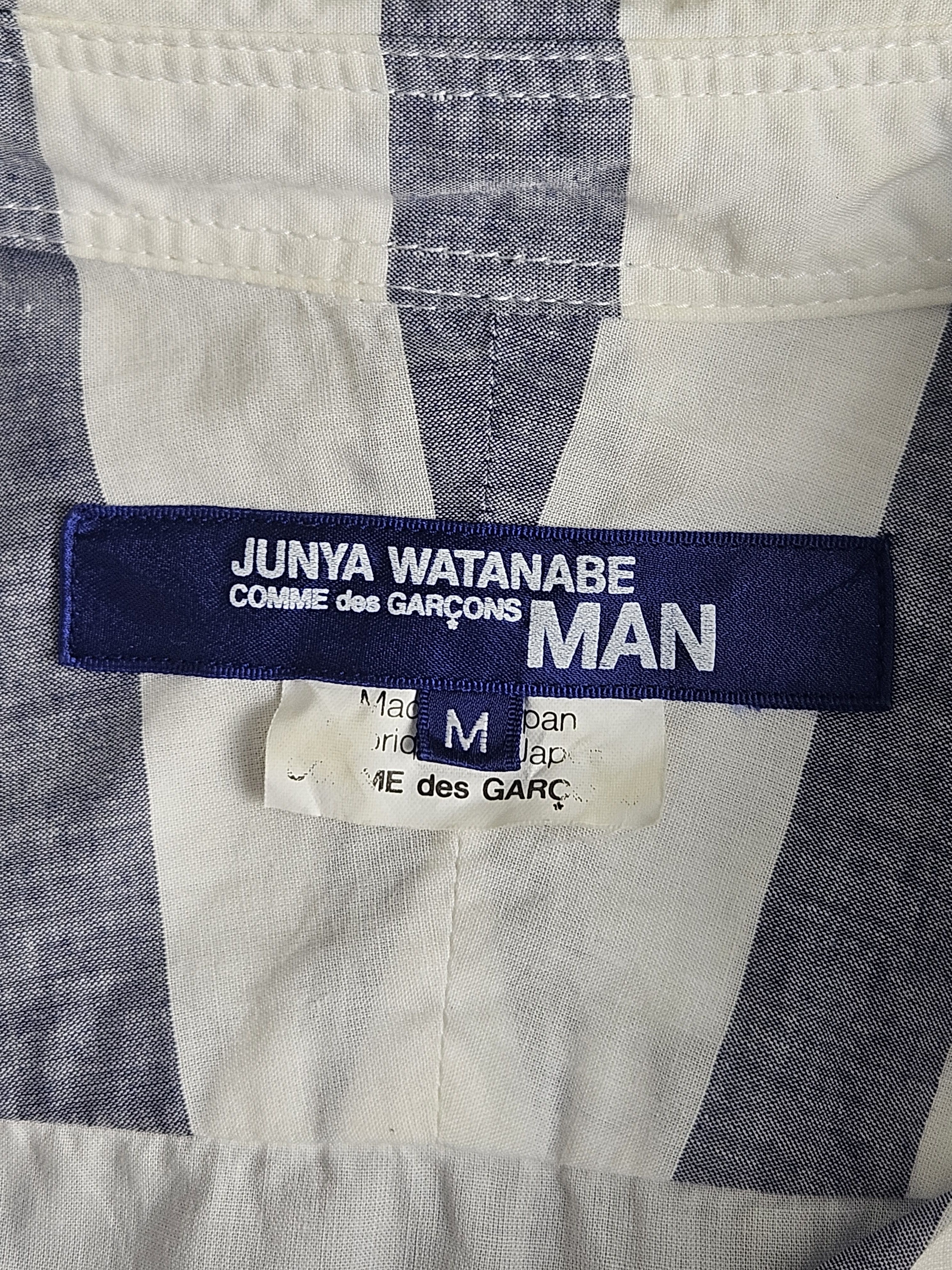 Comme des Garcons Comme des Garcons Junya Watanabe Border Shirt Size US M / EU 48-50 / 2 - 4 Thumbnail