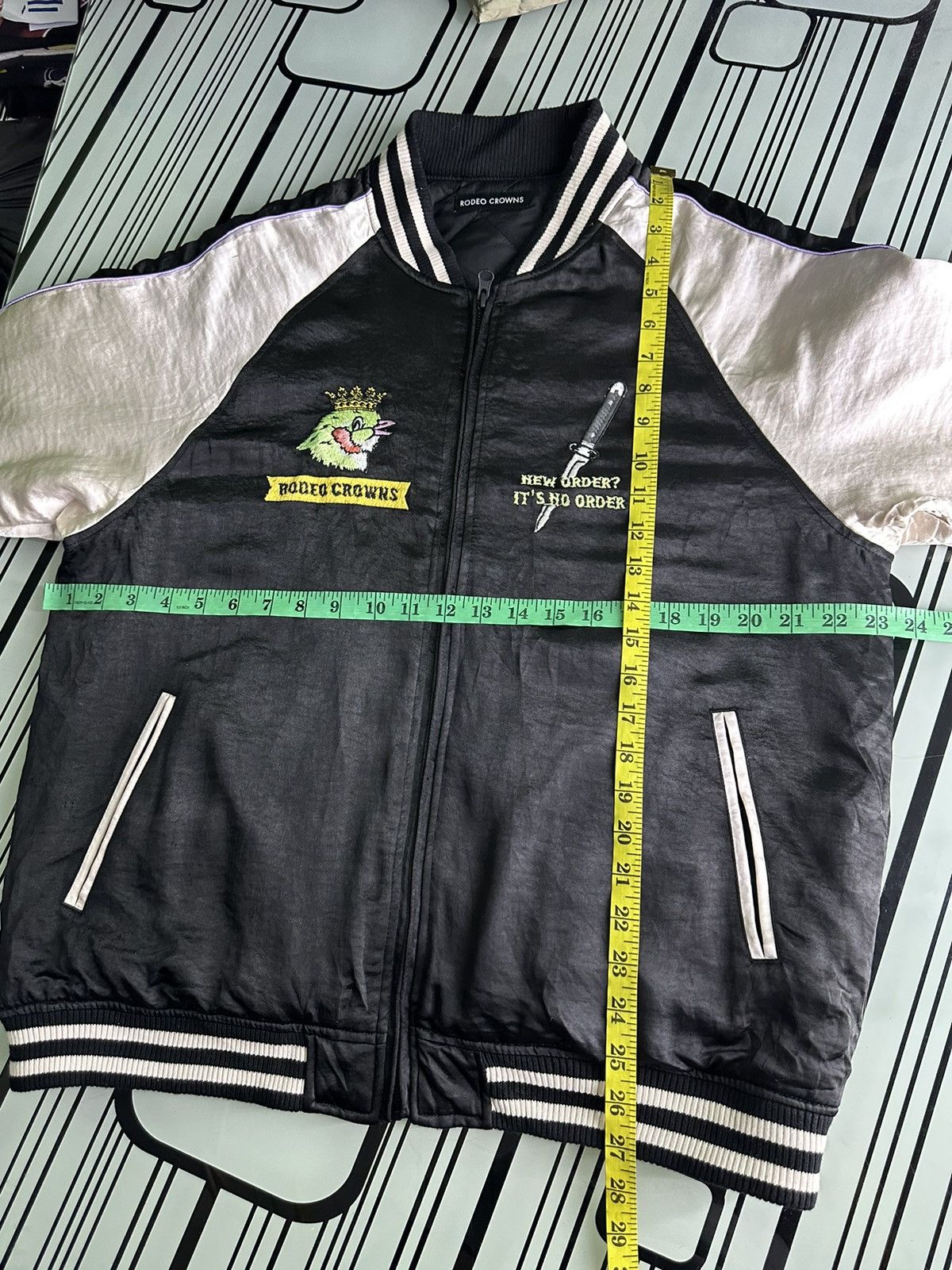 Japanese Brand Rodeo Crowns Embroidery Sukajan Japanese Jacket Size US M / EU 48-50 / 2 - 11 Thumbnail