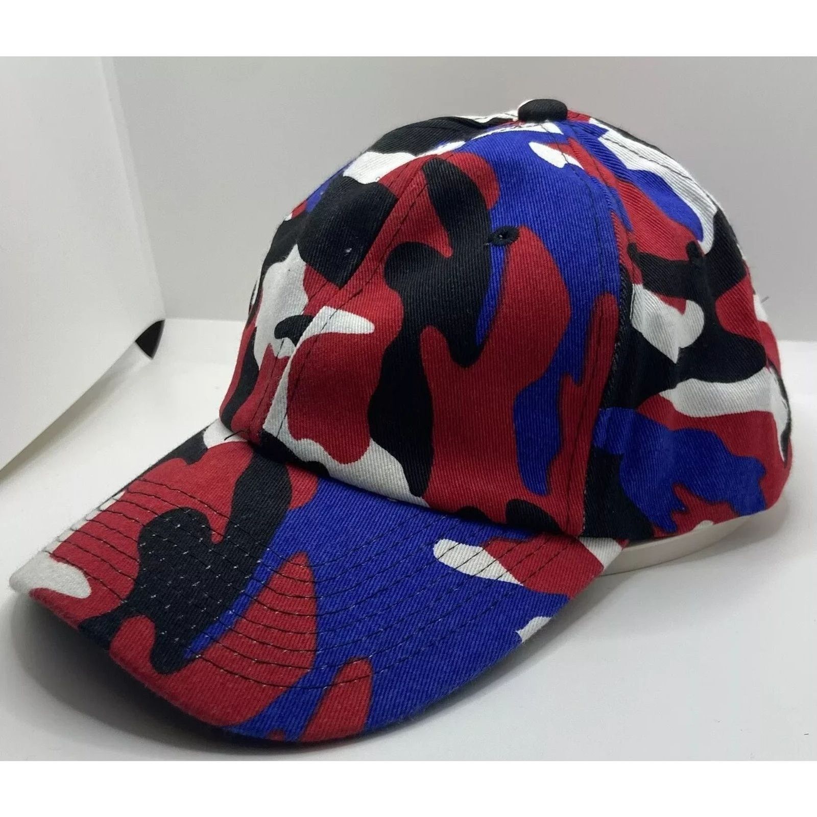Other Baseball Cap - Adjustable - Red/White/Blue/Black - Brand New Size ONE SIZE - 6 Thumbnail