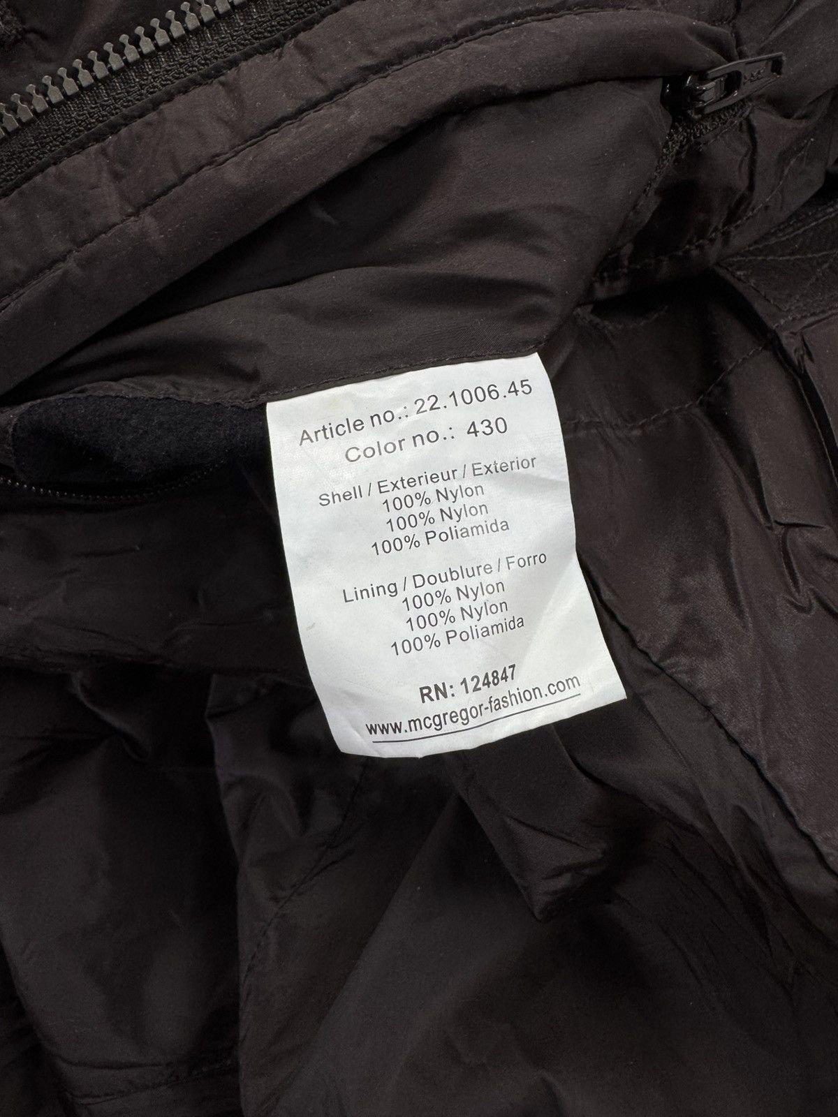 McGregor Distinction McGregor Down Jacket Mens Brown Puffer Size M-L Size US L / EU 52-54 / 3 - 7 Thumbnail