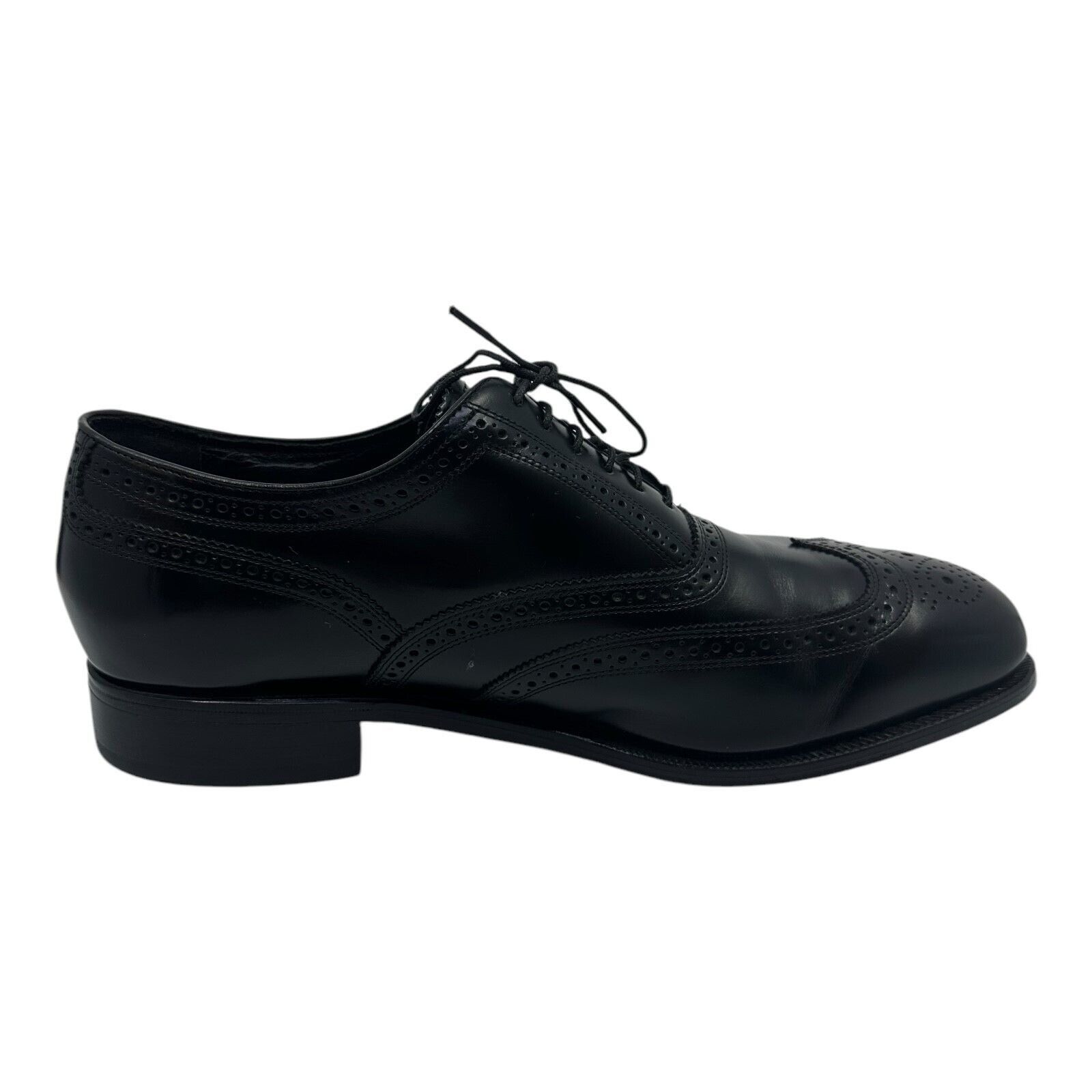 Florsheim Florsheim Men's Lexington Oxford Black 12M 17066-01 Wingtip Size US 12 / EU 45 - 3 Thumbnail