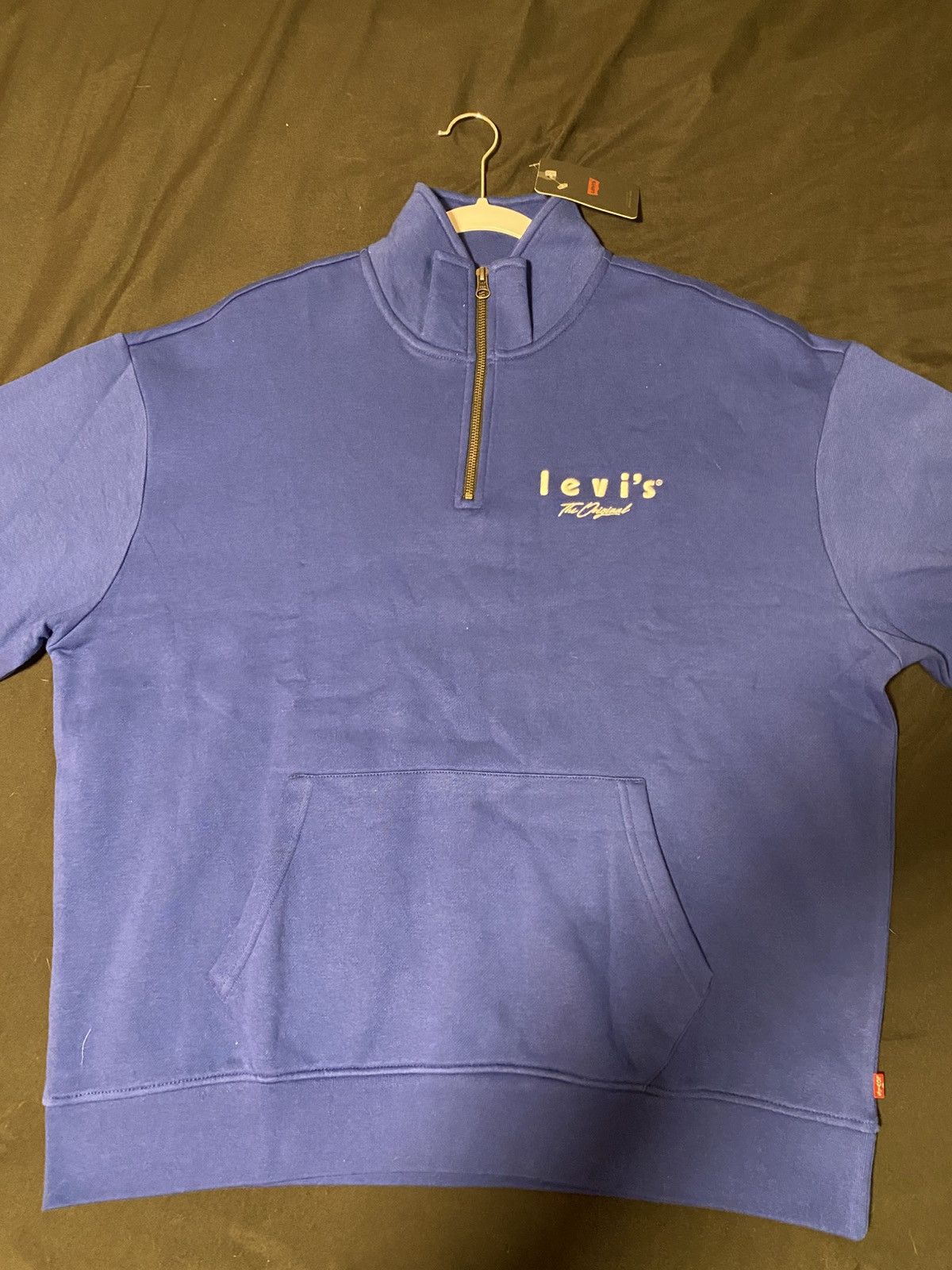 Levi's Men’s Blue Levi’s quarter zip Size US M / EU 48-50 / 2 - 1 Thumbnail