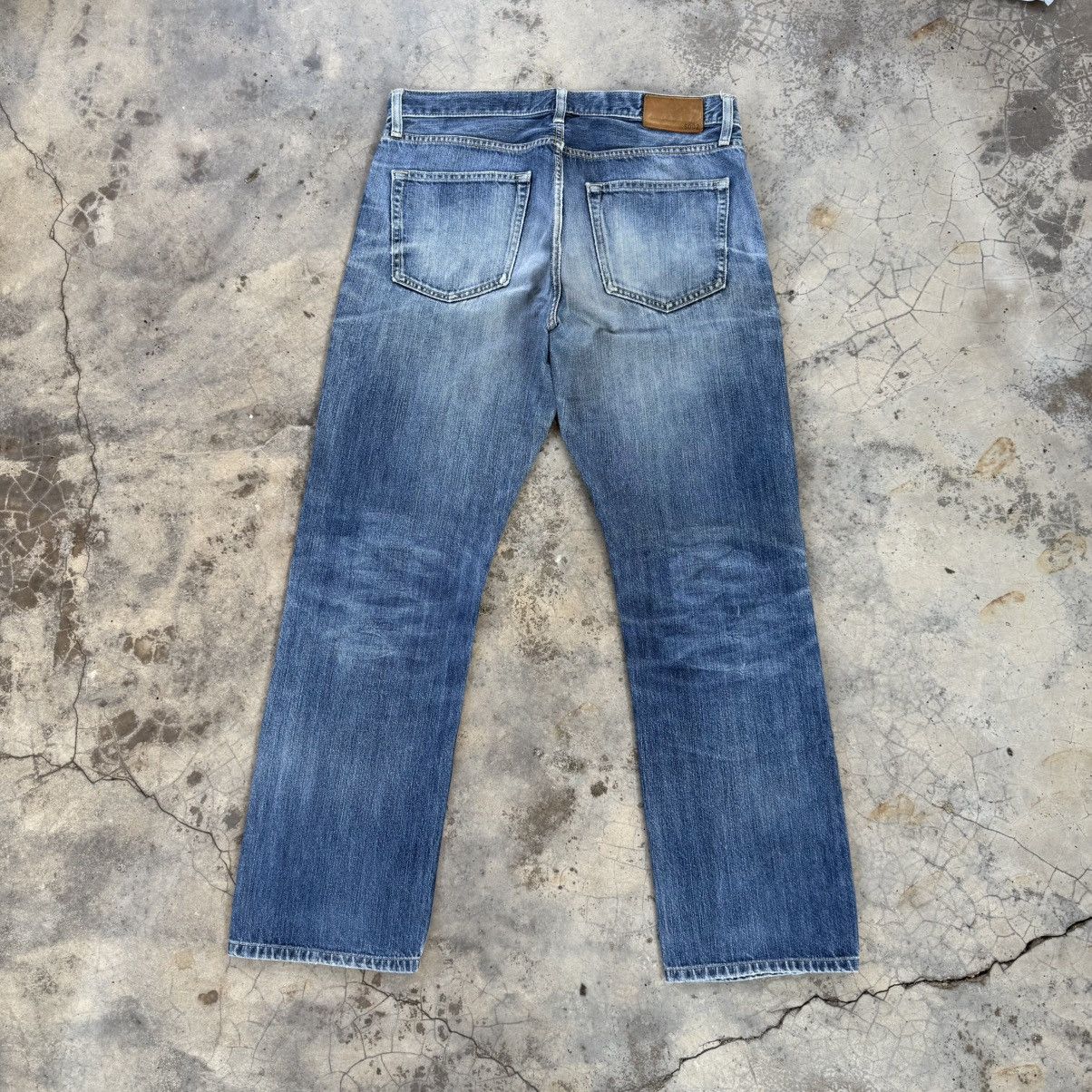 Japanese Brand VINTAGE JAPANESE FADED RIPPED JEANS DENIM PANTS Size US 34 / EU 50 - 1 Thumbnail