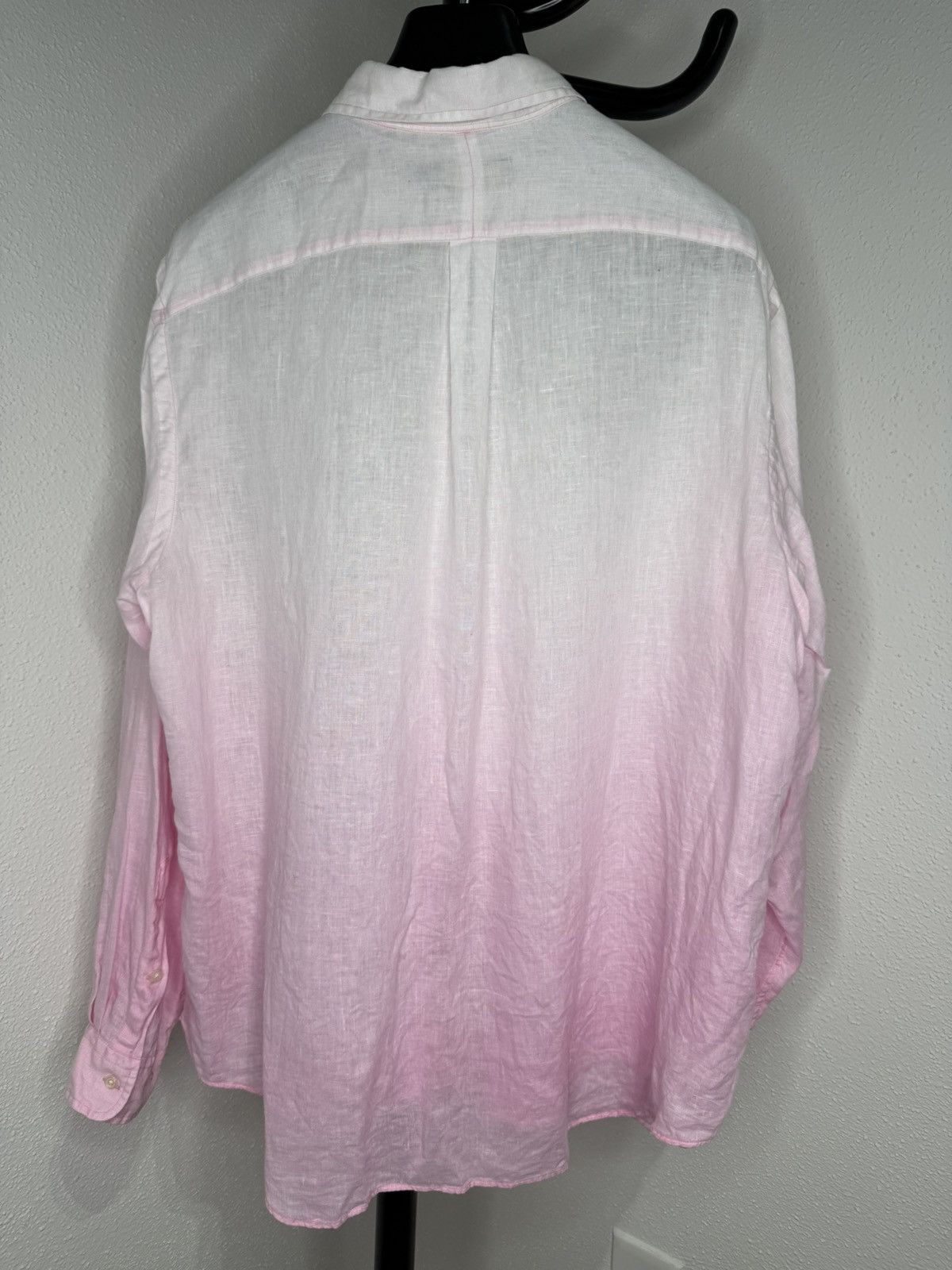 Polo Ralph Lauren Polo Ralph Lauren Linen Shirt Pink Size US XXL / EU 58 / 5 - 5 Thumbnail