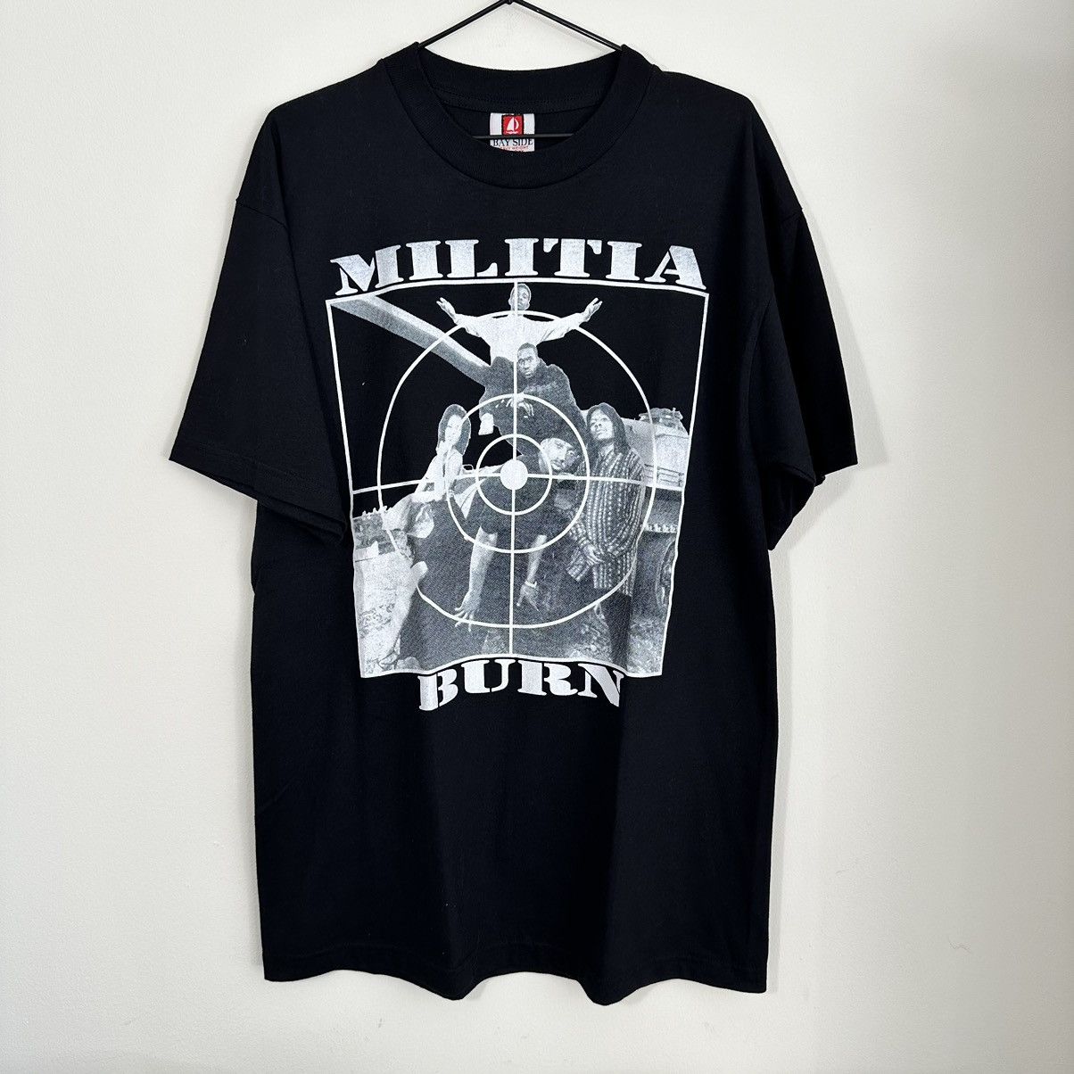 Band Tees × Rap Tees × Vintage 1998 Militia Burn Vintage Rap T-Shirt Size L Size US L / EU 52-54 / 3 - 1 Thumbnail