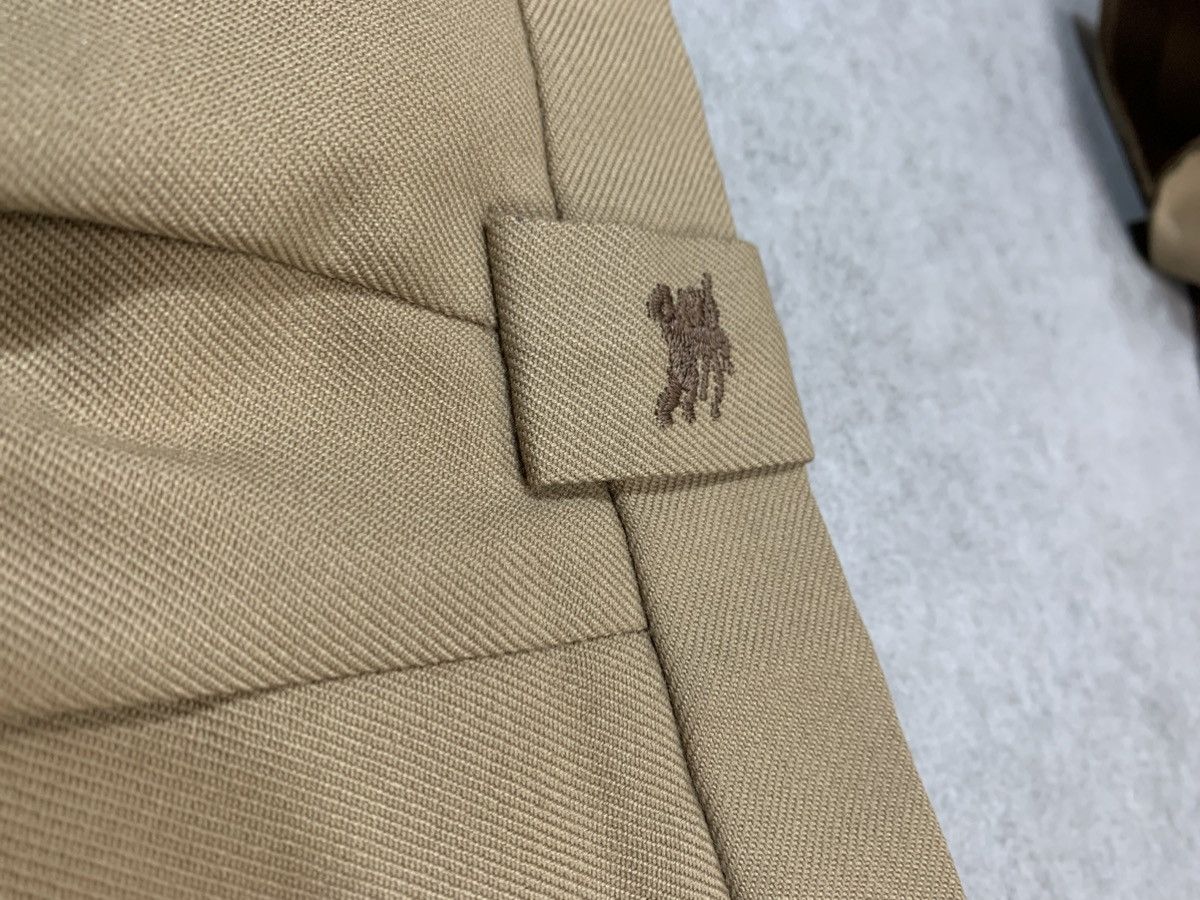 Burberry × Designer × Vintage Vintage 90s Burberry Beige Wide Leg Chino Trousers Size US 32 / EU 48 - 4 Thumbnail