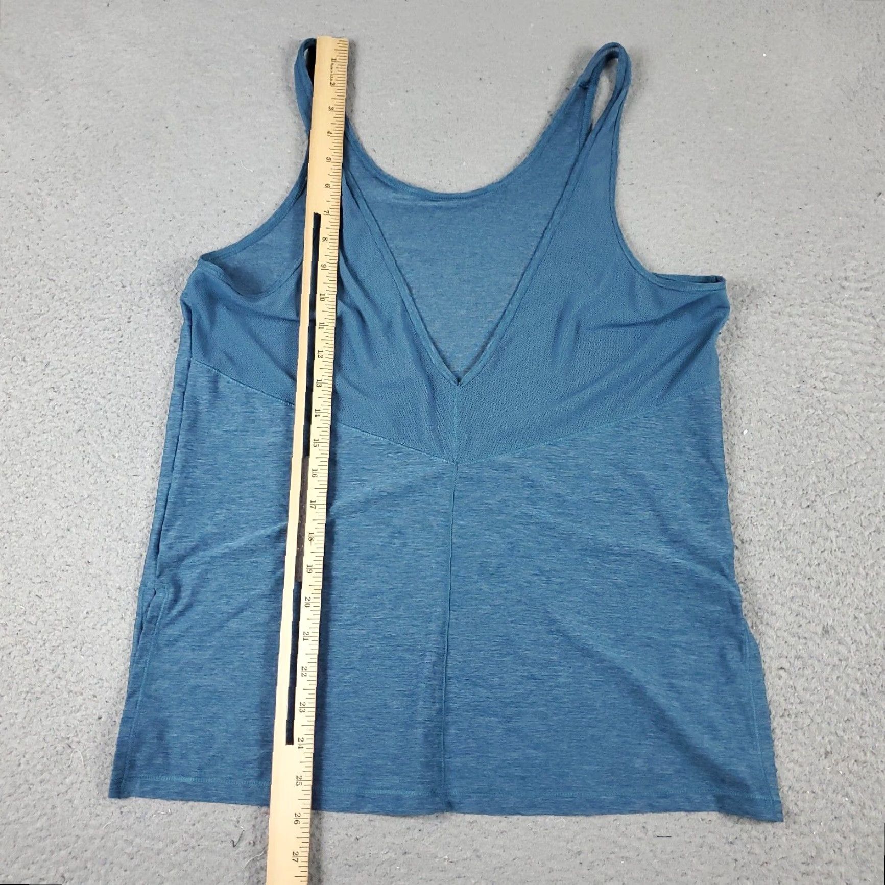 Under Armour Under Armour Tank Top Shirt Womens Large Blue Active Running Gym Size L / US 10 / IT 46 - 3 Thumbnail