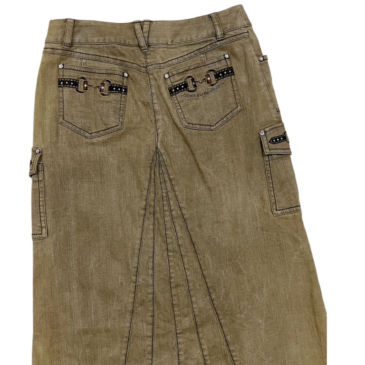 Cowboy Equipment Vintage cowboy core midi skirt 🤠 Size 27" / US 4 / IT 40 - 6 Thumbnail