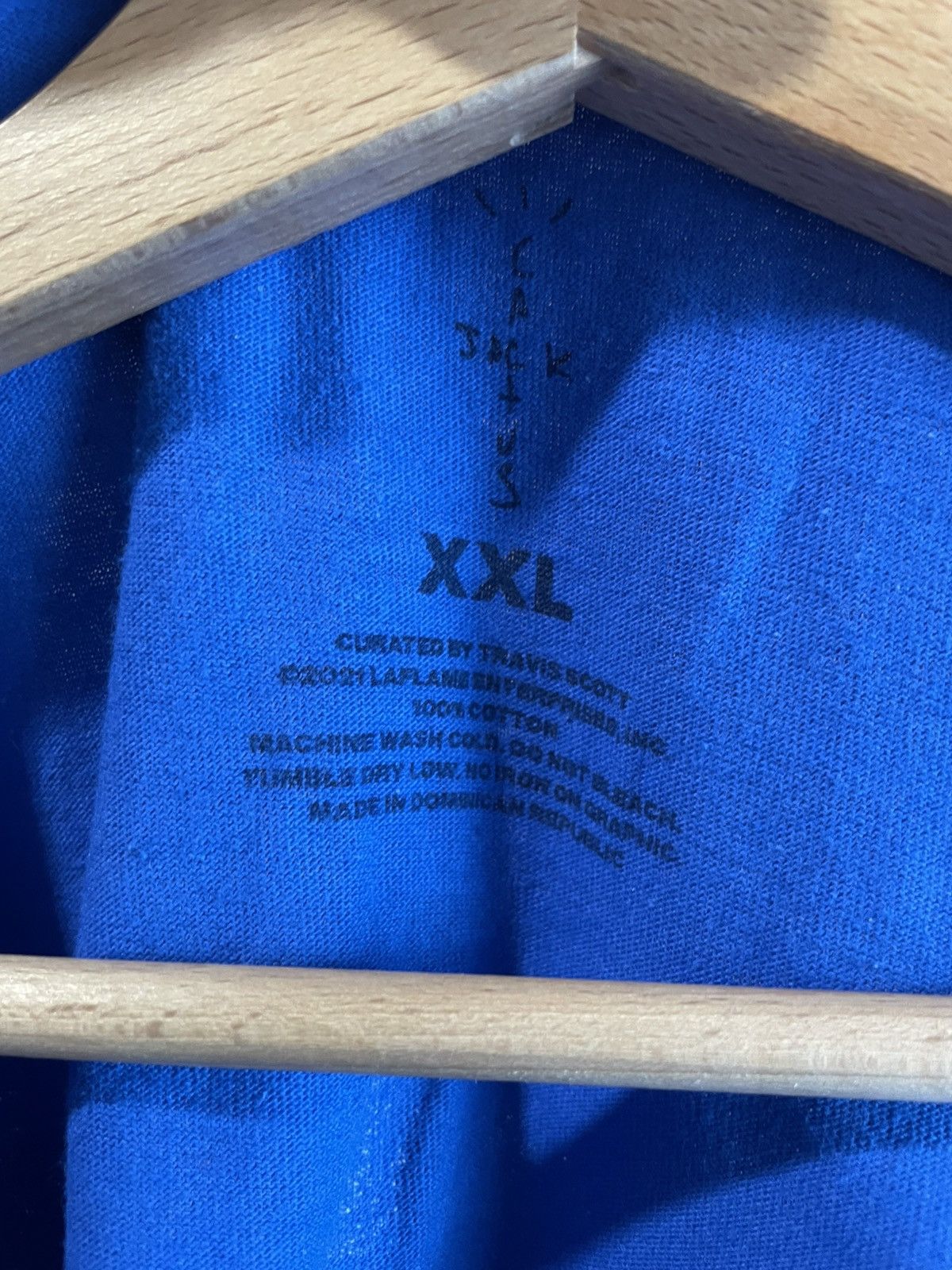 Travis Scott Travis Scott Cactus Jack Cross T-shirt Size US XXL / EU 58 / 5 - 6 Thumbnail