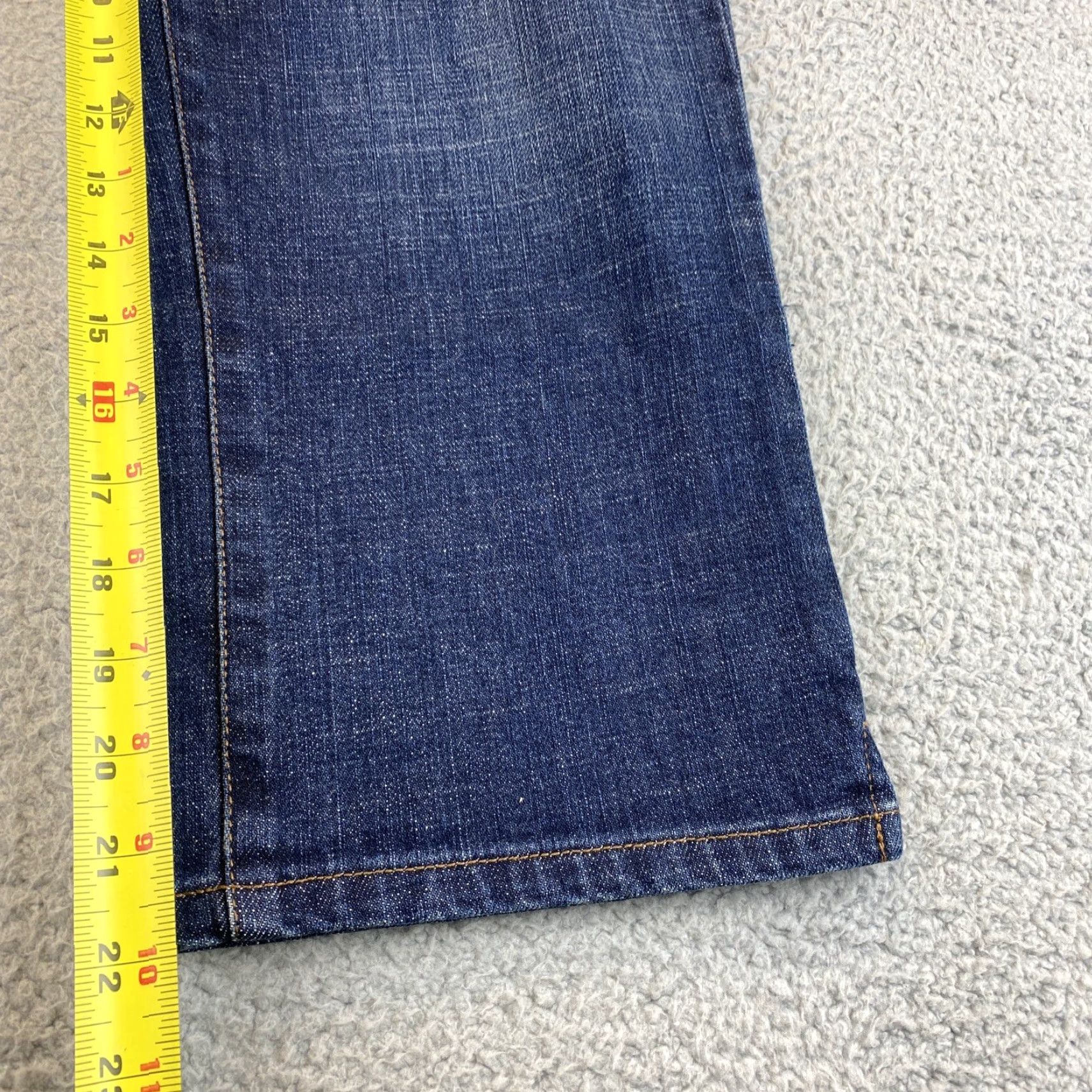 Ralph Lauren Lauren Ralph Lauren Dark Wash Denim Jeans Women Size 8 Mid Calf Cropped 32in Waist Blue Classic Size 30" / US 8 / IT 44 - 6 Thumbnail