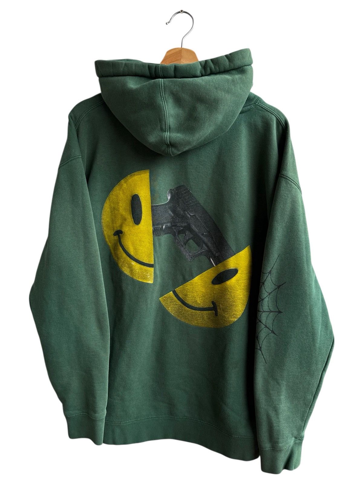 Sus Boy Sus Boy smiley gun green hoodie Size US L / EU 52-54 / 3 - 1 Thumbnail