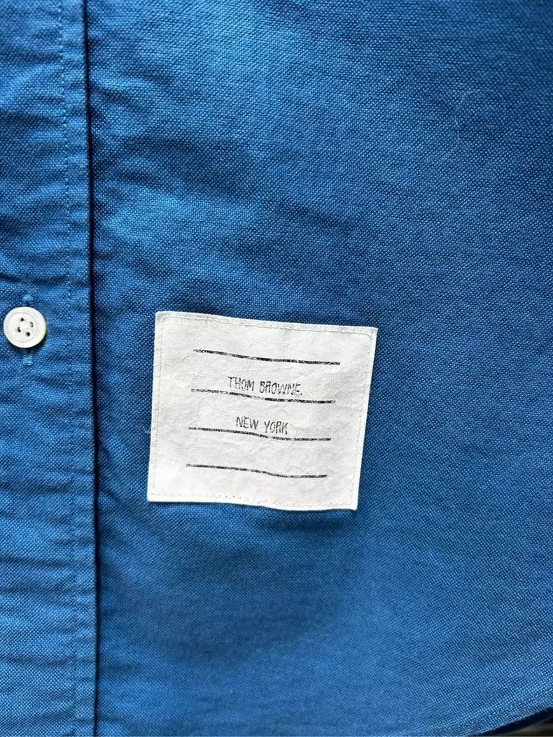 Thom Browne Thom Browne Cowboy striped shirt Size US S / EU 44-46 / 1 - 4 Thumbnail