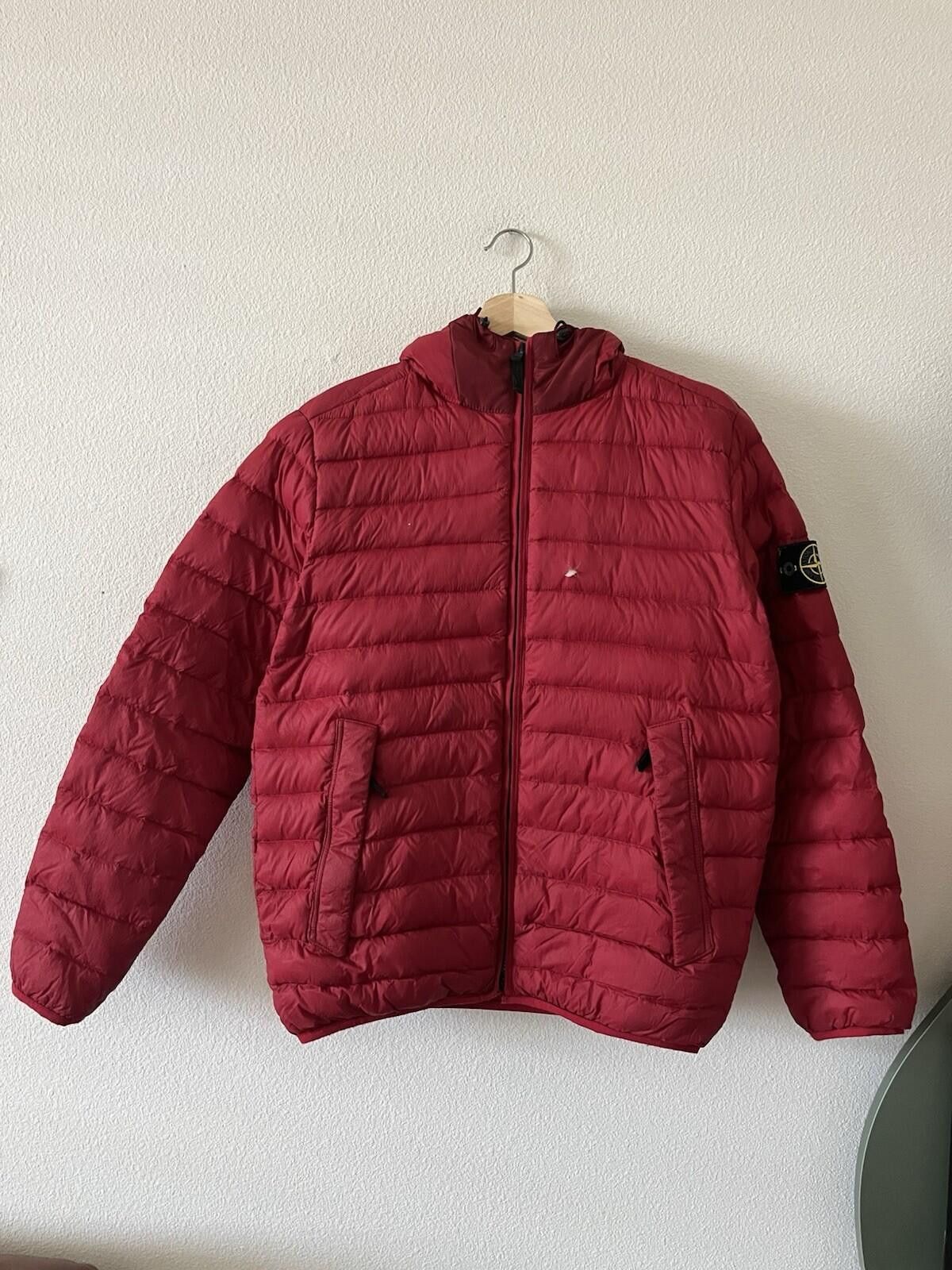 Stone Island Stone Island Down Puffer Hooded Jacket Red⁠ Size US L / EU 52-54 / 3 - 1 Thumbnail