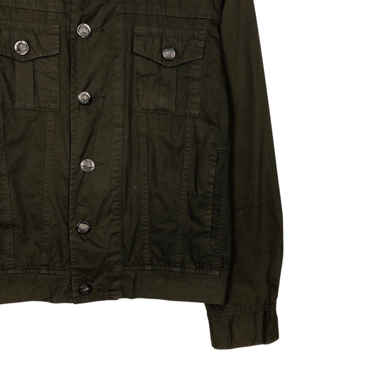 Japanese Brand BEAMS Olive Military Utility Jacket – Archive Japan (M) Size US M / EU 48-50 / 2 - 5 Thumbnail