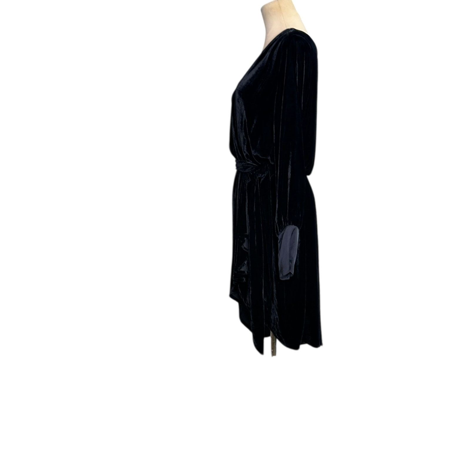 Young Fabulous & Broke Young Broke Fabulous velvet long sleeves belted dress Small Size S / US 4 / IT 40 - 12 Thumbnail