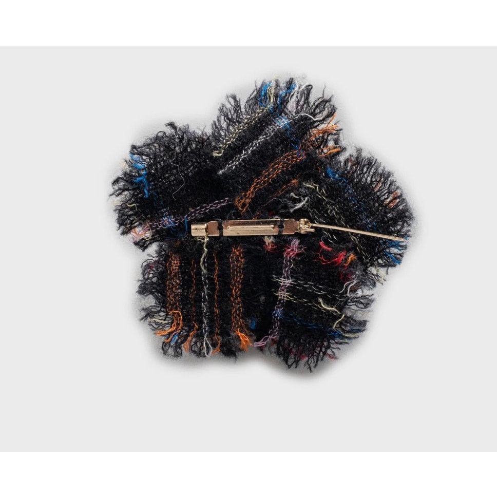 Chanel Chanel Fall 2013 RTW Raw-Edge Multicolor Brooch Size ONE SIZE - 3 Thumbnail