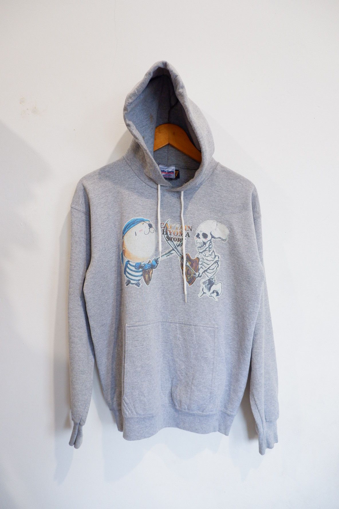 20471120 Vintage Captain Hyoma Hoodie Size US M / EU 48-50 / 2 - 1 Thumbnail