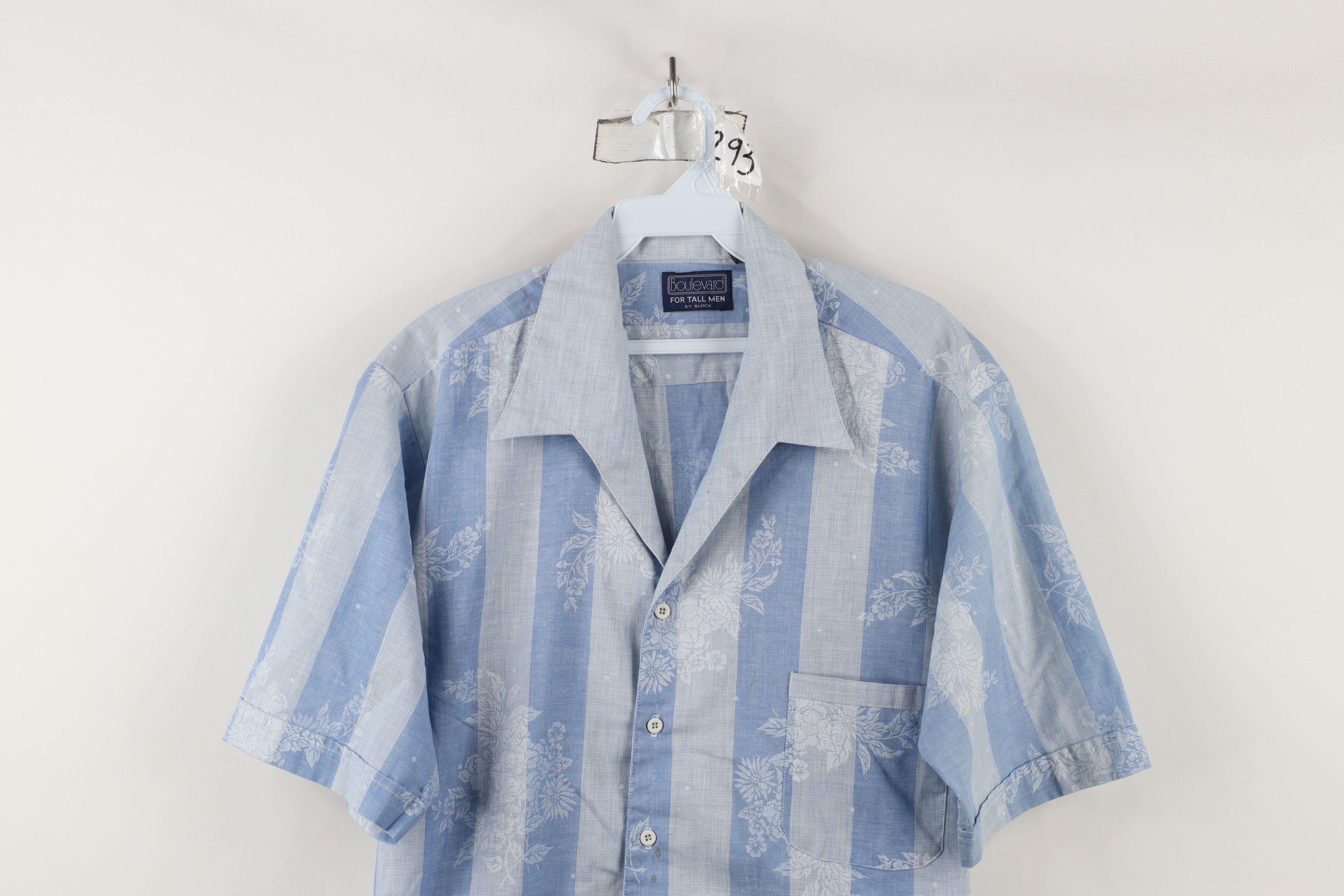 Vintage Vintage 70s Rockabilly Flower Camp Collar Button Shirt Size US XL / EU 56 / 4 - 2 Thumbnail