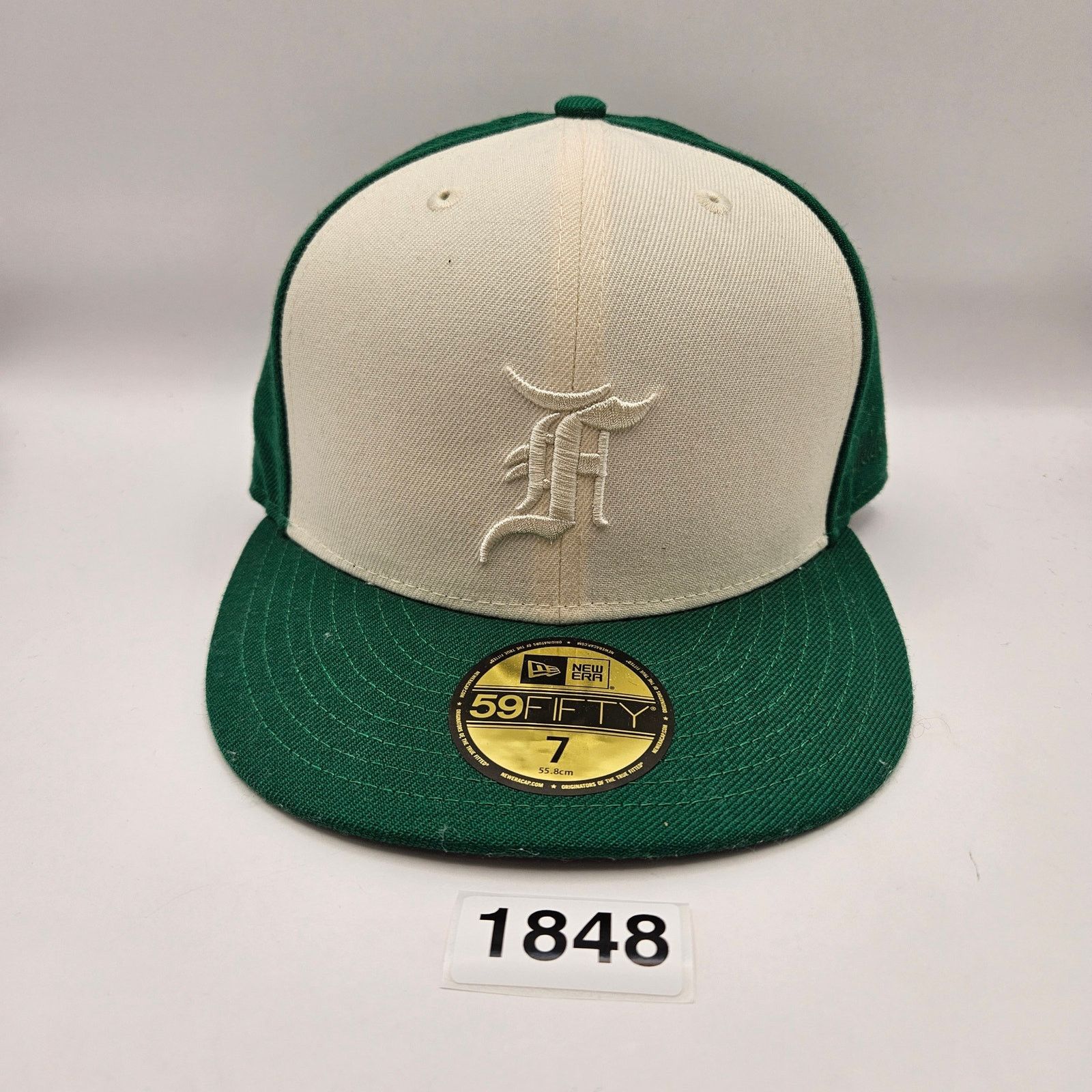 New Era NEW ERA X FEAR OF GOD FITTED HAT GREEN 60224485 SIZE 7 FOG Size ONE SIZE - 1 Thumbnail