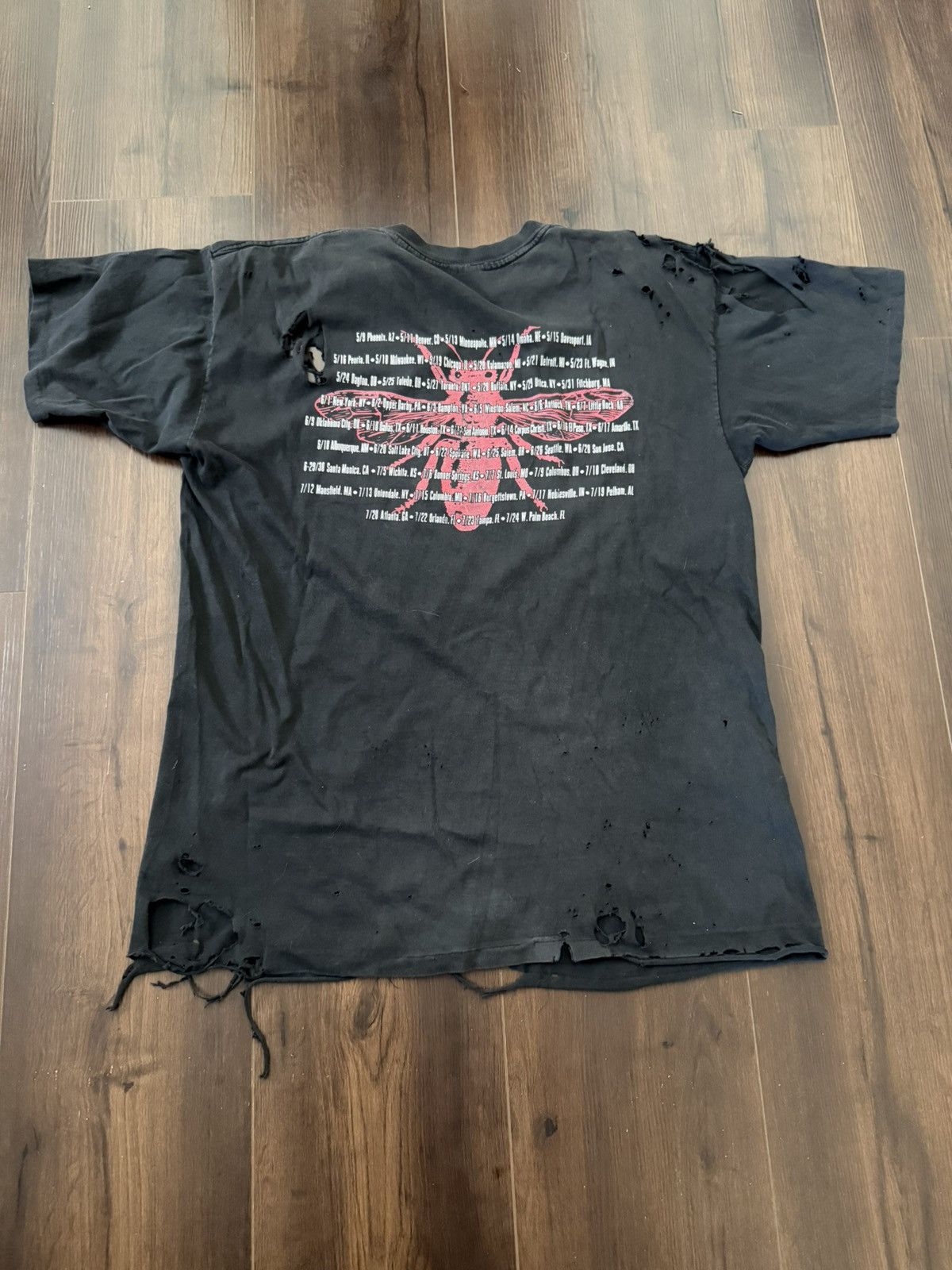 Vintage TRASHED white zombie 1993 Size US XL / EU 56 / 4 - 2 Thumbnail