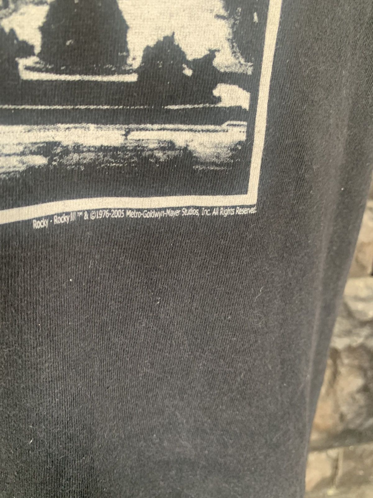 Vintage Vintage Rocky Movie / Sport Drama Sylvester Stallone T shirt Size US M / EU 48-50 / 2 - 3 Thumbnail
