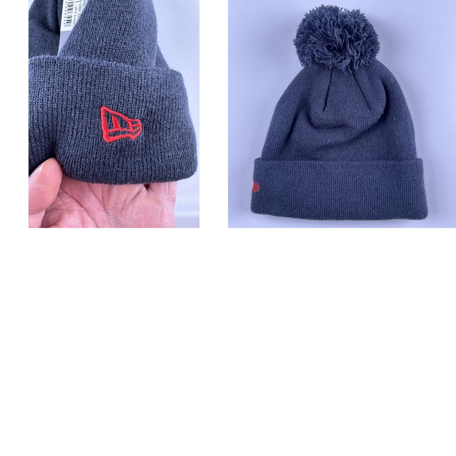 New Era Red Bull Racing F1 New Era Pom Beanie Hat Navy NWT Oracle Size ONE SIZE - 8 Thumbnail