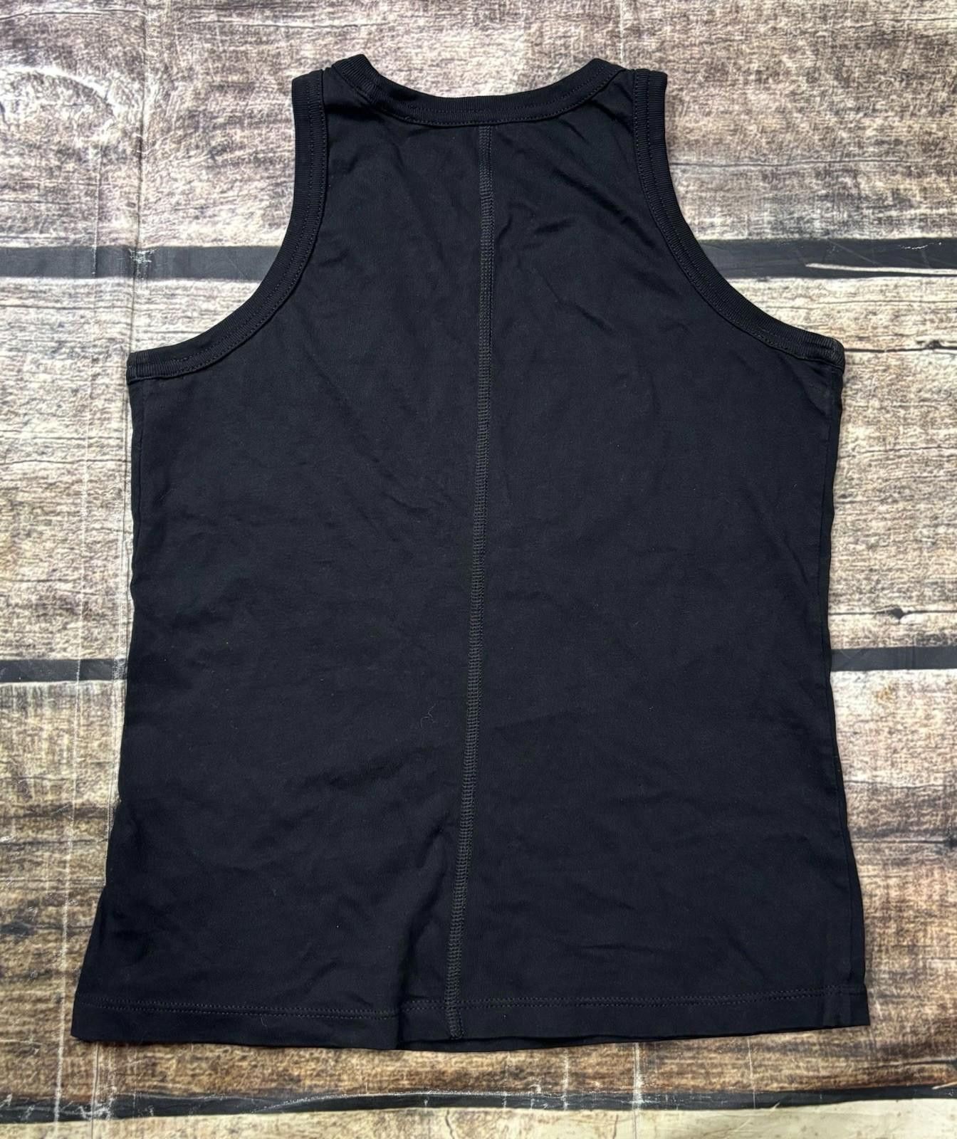 Everlane Everlane Tank Top Womens XS Organic Cotton Black Sleeveless Size XS / US 0-2 / IT 36-38 - 3 Thumbnail