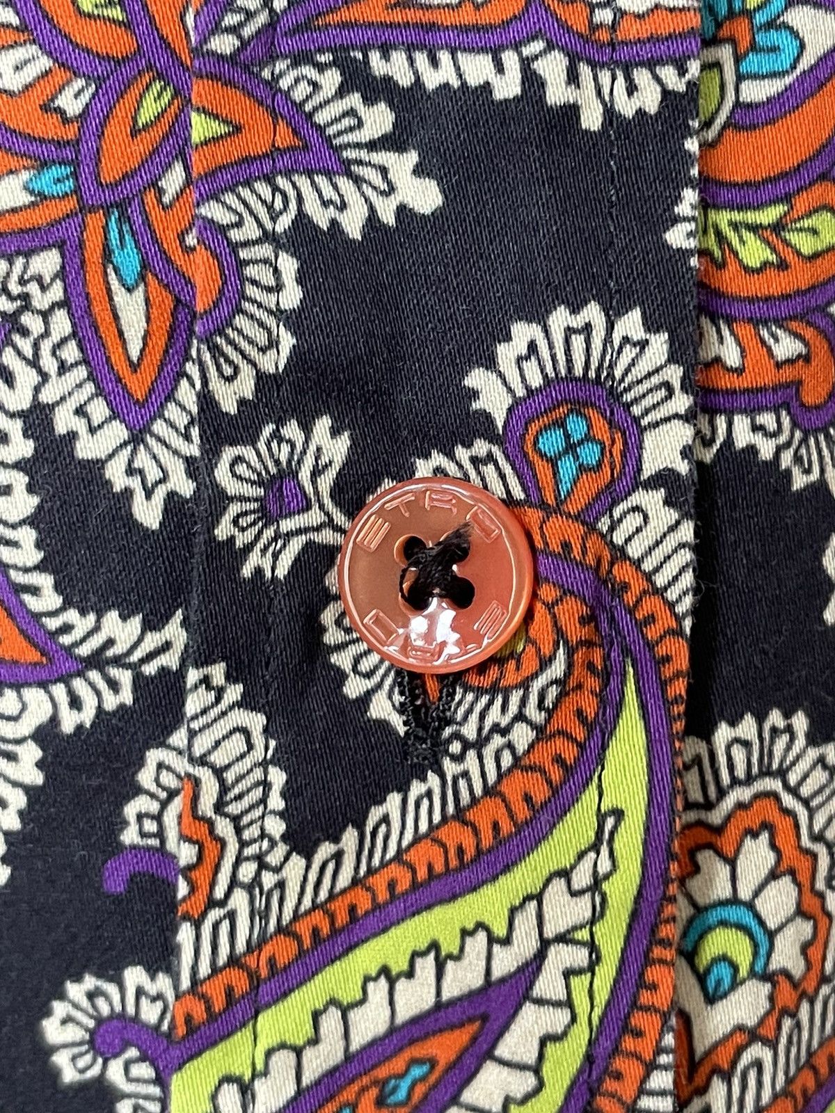Etro Etro Vintage Over Printed Shirt Button Up Floral Size XL / US 12-14 / IT 48-50 - 10 Thumbnail