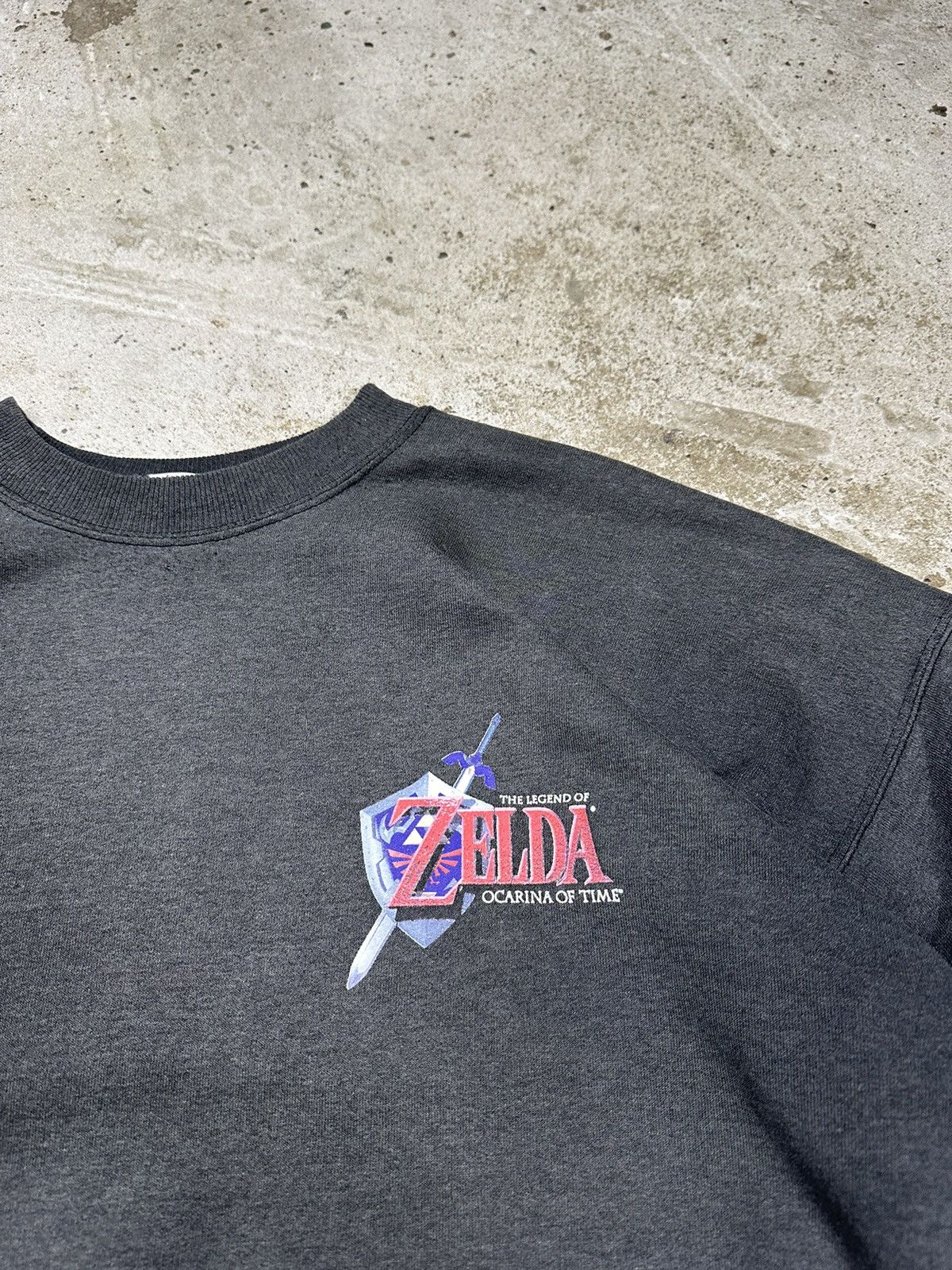 Nintendo ‼️ Vintage 90s Zelda Ocarina Of Time Nintendo 64 Promo Jumper Size US XL / EU 56 / 4 - 7 Thumbnail