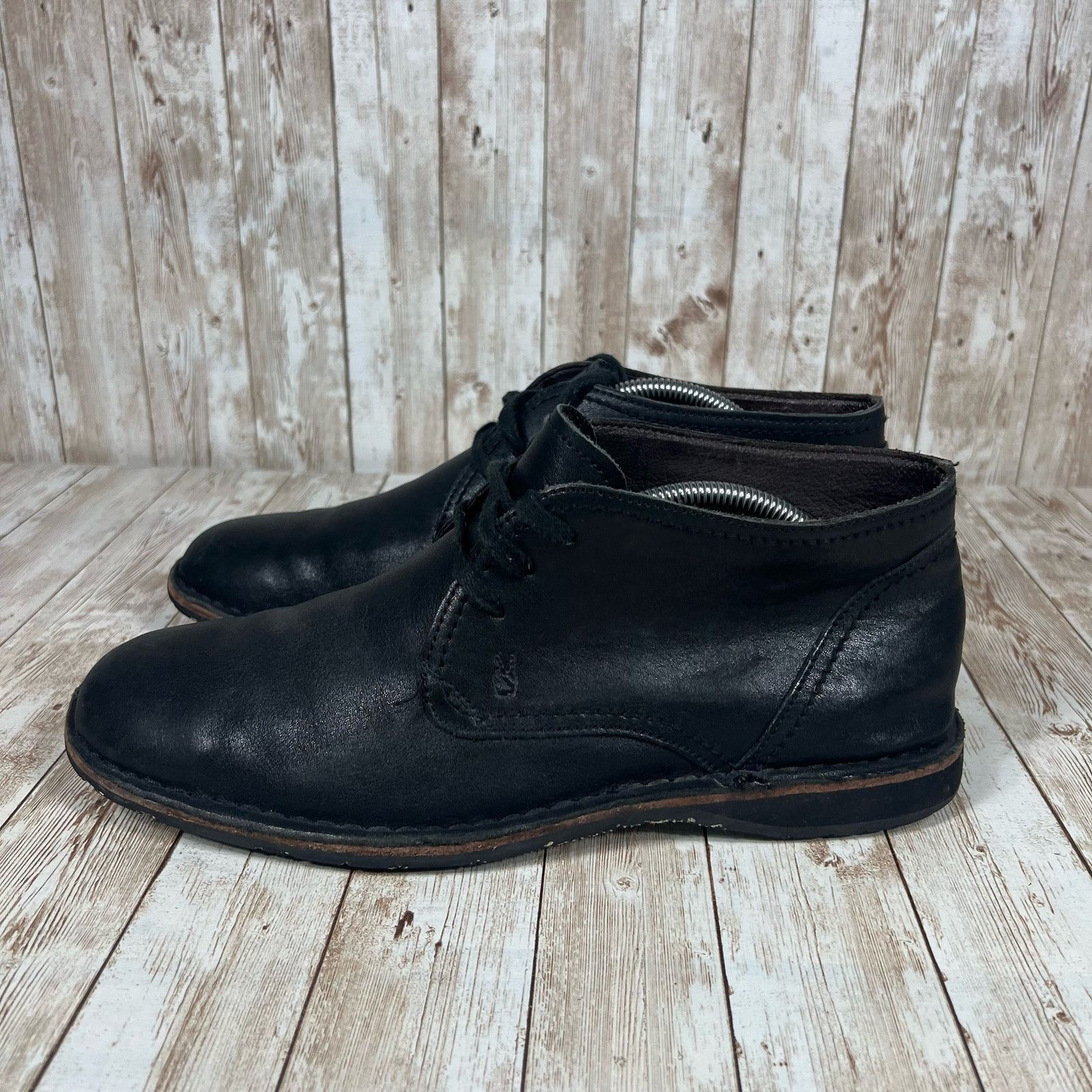 John Varvatos John Varvatos hipster peace sign leather boots Mens 10.5 Size US 10.5 / EU 43-44 - 2 Thumbnail