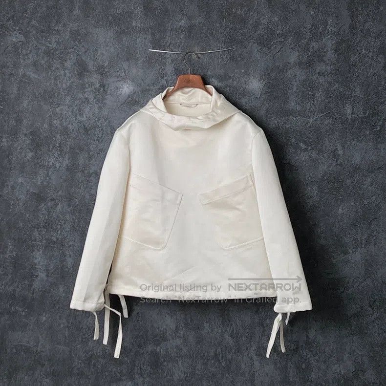 Valentino Valentino White multi-drawstring hooded sweatshirt Size S / US 4 / IT 40 - 1 Thumbnail