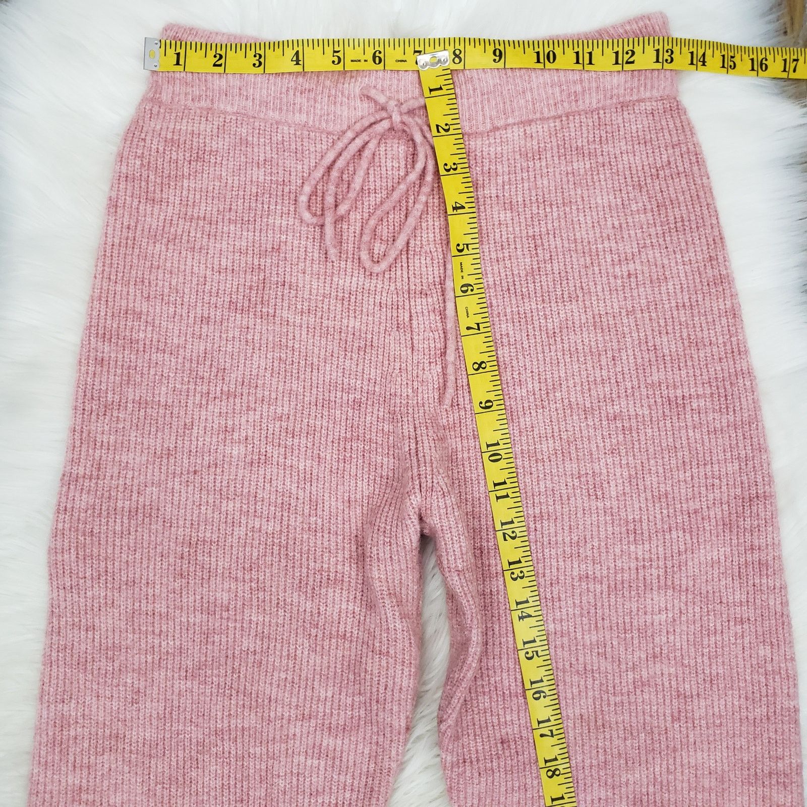 Nordstrom WAYF Nordstrom Jenny Joggers Ribbed Knit Leggings Pant Small Size 27" / US 4 / IT 40 - 10 Thumbnail