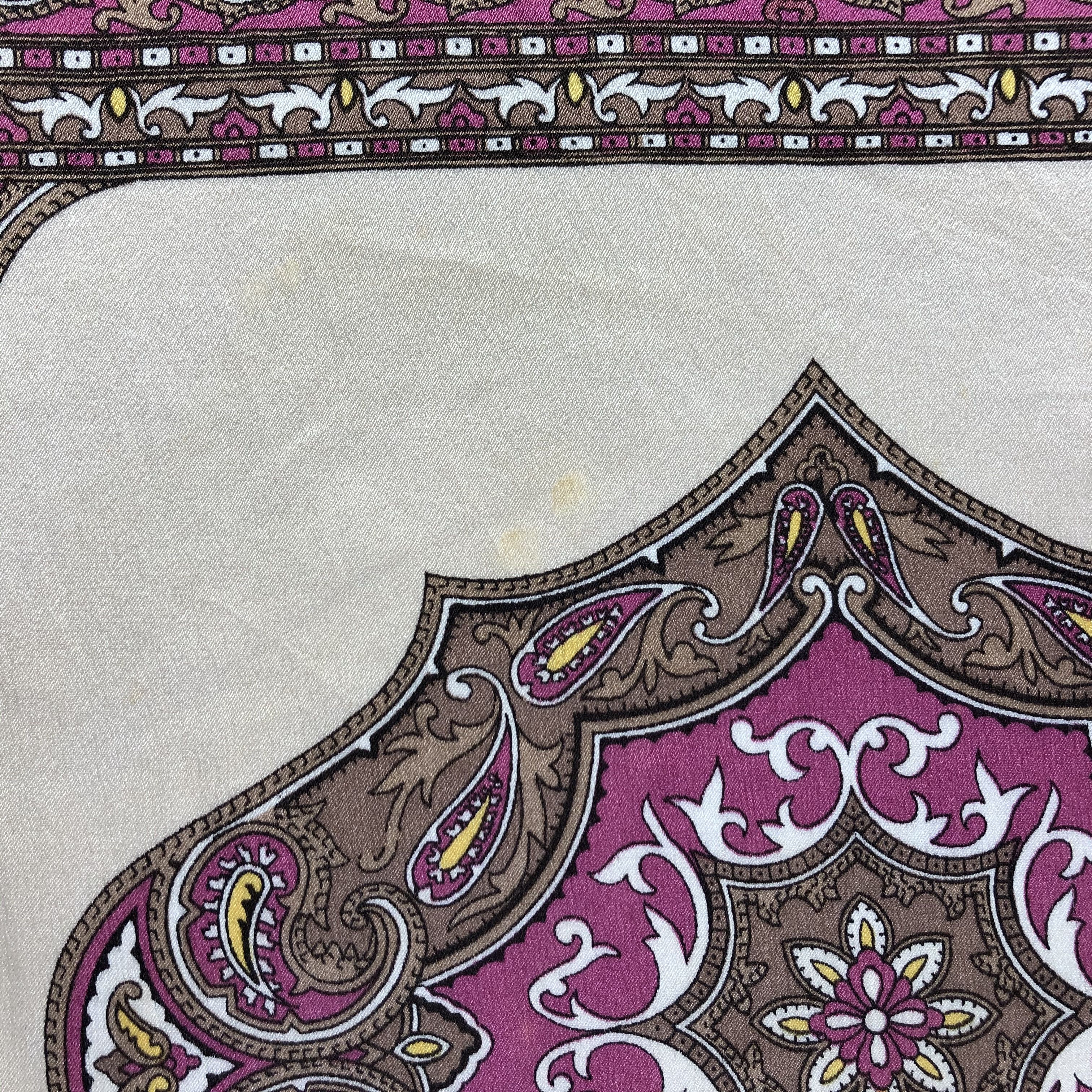 Vintage Vintage Silk Scarf Size ONE SIZE - 9 Thumbnail