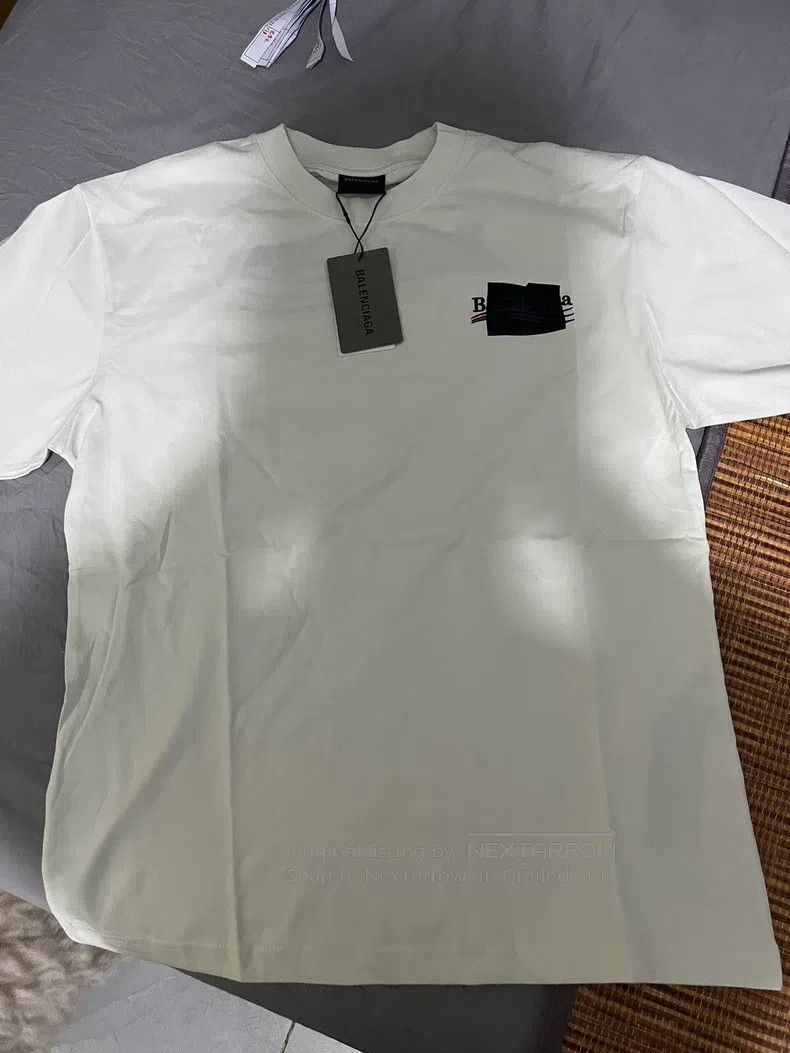 Balenciaga Balenciaga Beige T-Shirt Size US XS / EU 42 / 0 - 1 Thumbnail