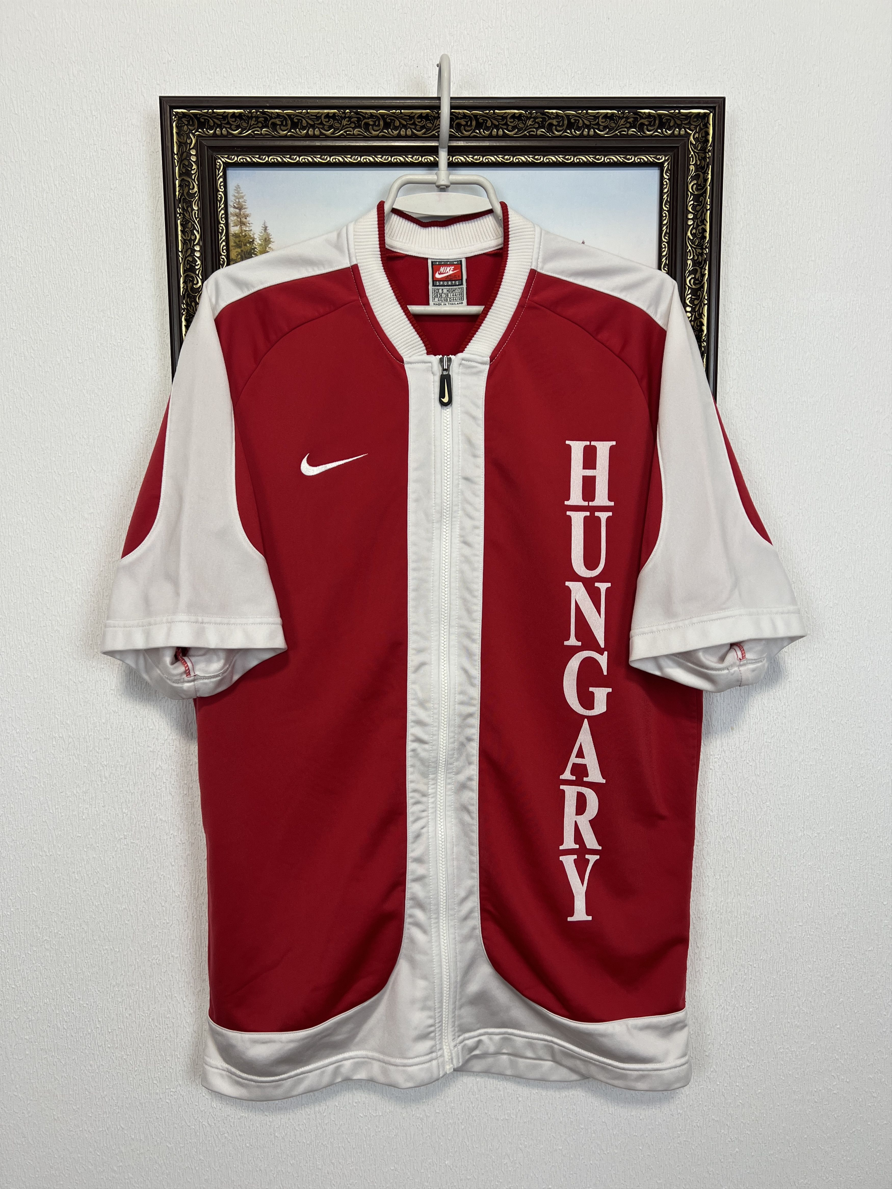 Nike Vintage Hungary Football Suit Set Jacket Pants Track Top Size US S / EU 44-46 / 1 - 2 Thumbnail